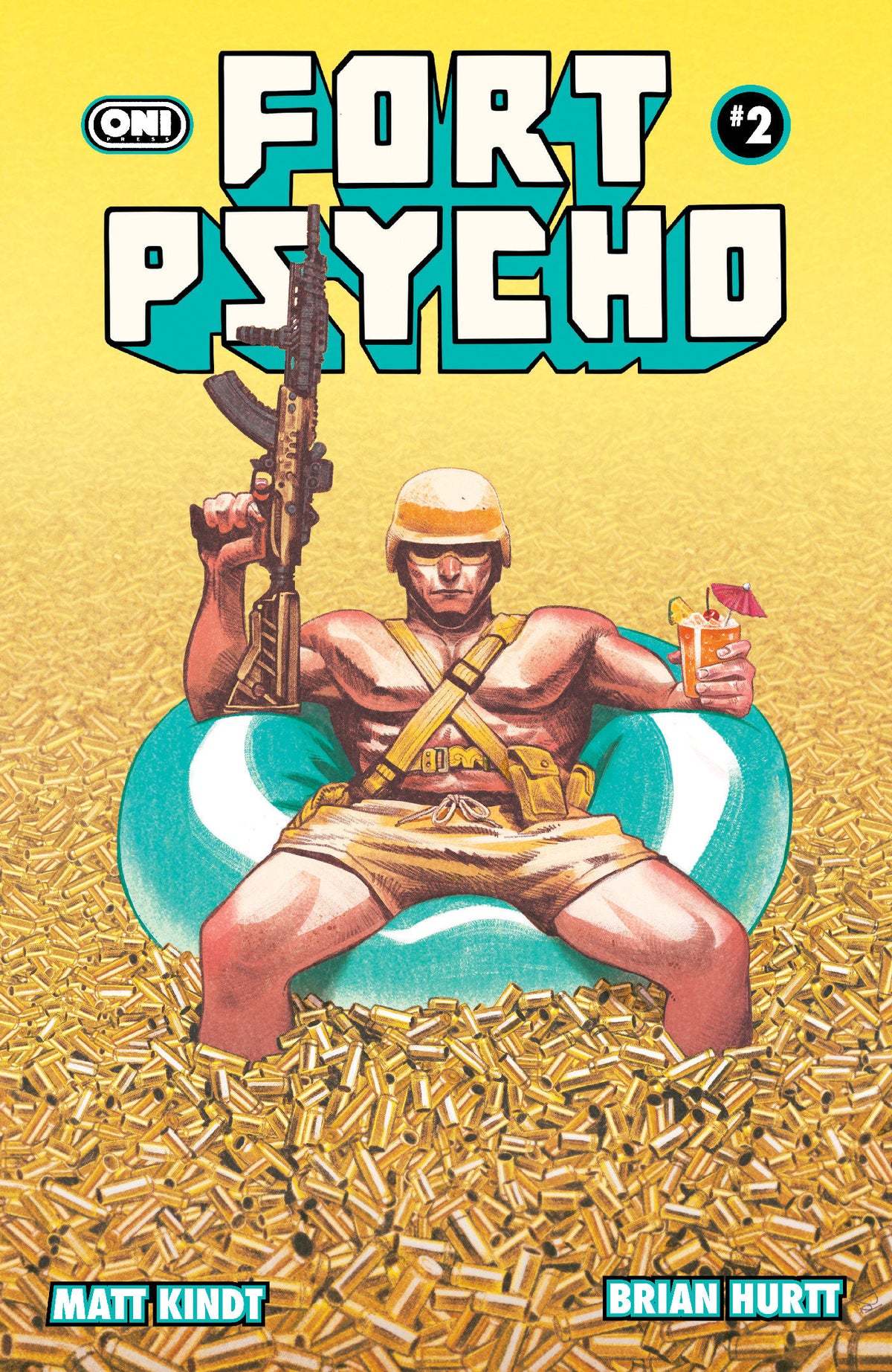 00A. FORT PSYCHO #2 CVR C MIKE DEL MUNDO