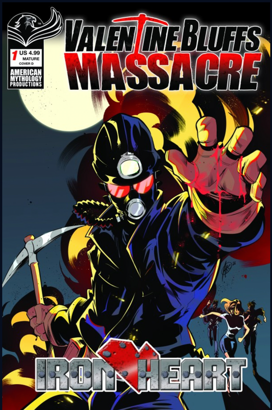 00A. VALENTINE BLUFFS MASSACRE IRON HEART #1 (OF 2) CVR D ANDREA ARCARI