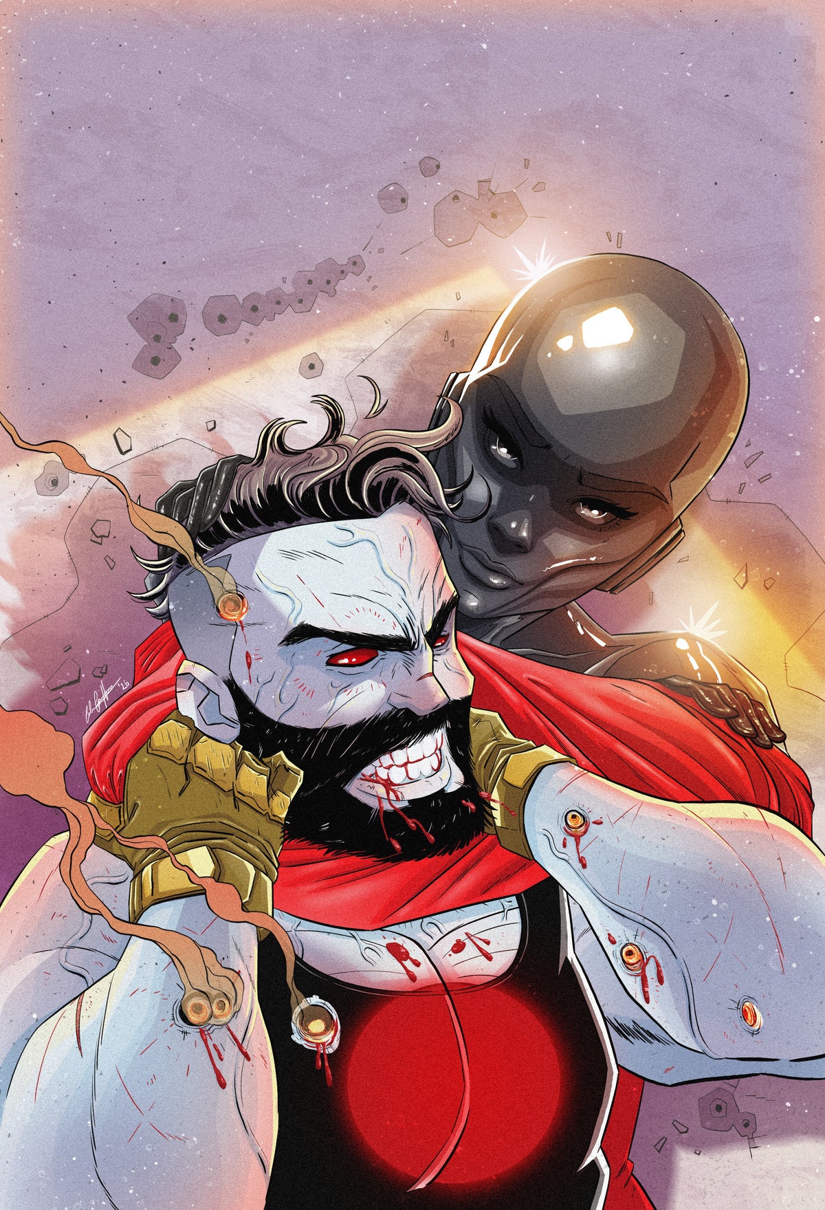 VALIANT BEYOND: BLOODSHOT #7--TOY SOLDIERS #1 CVR C GRIFFIN FULL ART