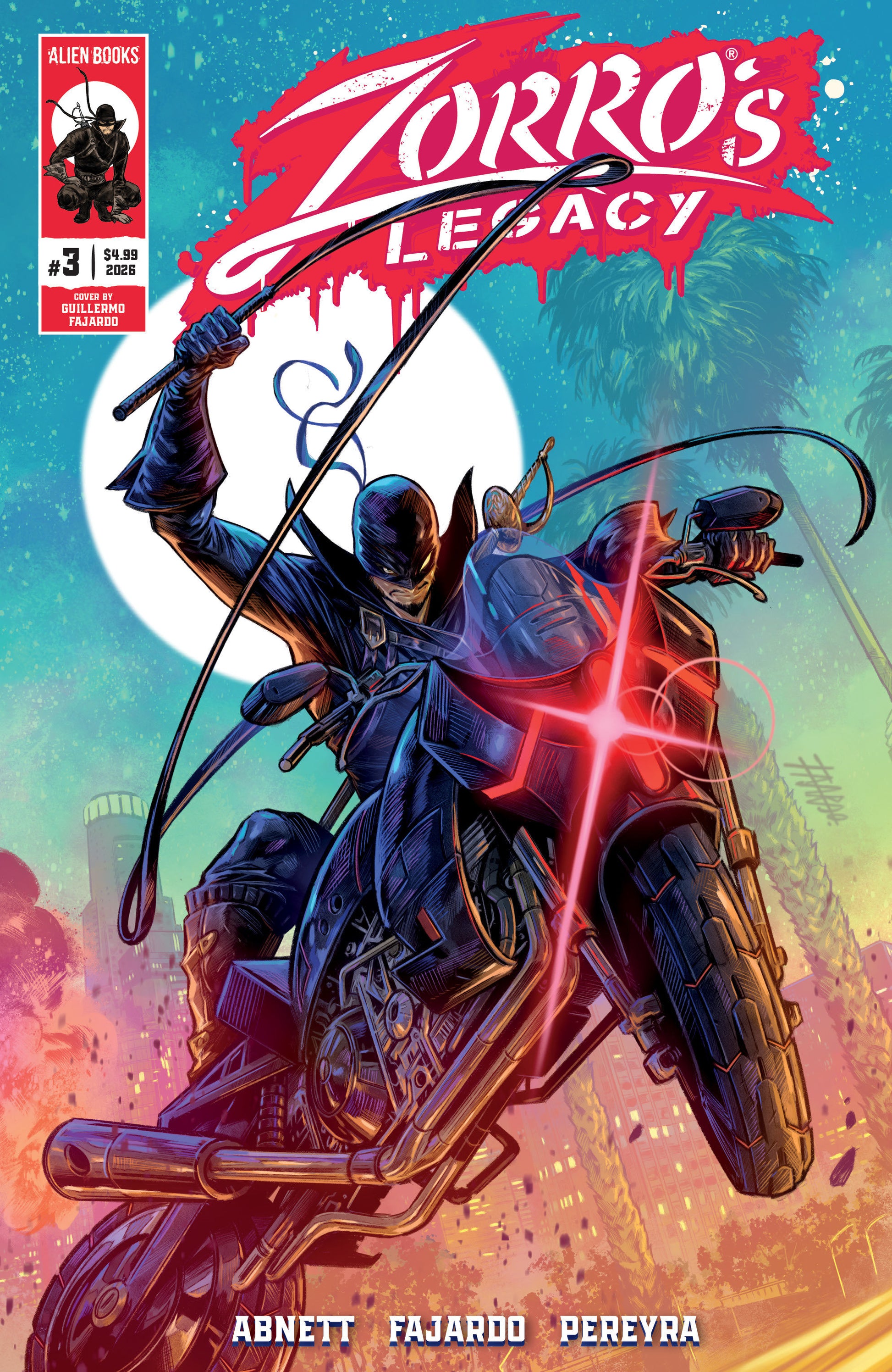 Zorro's Legacy #3 Variant C (Fajardo)