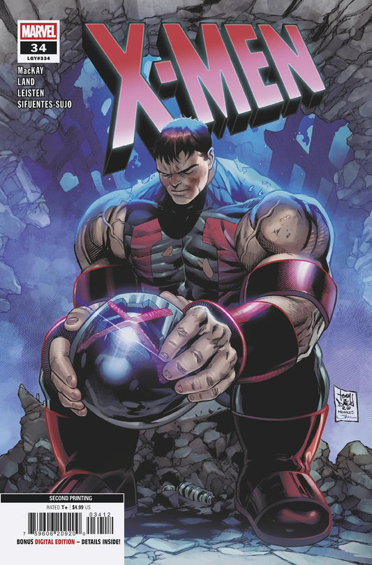 X-MEN #34 TONY DANIEL 2ND PRINTING VARIANT