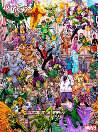 AMAZING SPIDER-MAN #1000 TODD NAUCK 4-PART CONNECTING LEGACY