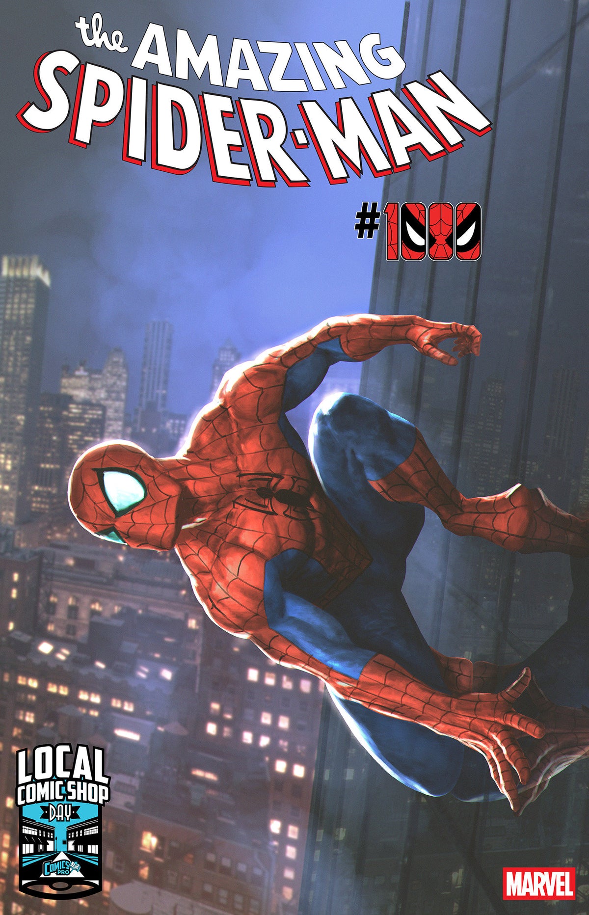 00A. AMAZING SPIDER-MAN #1000 SKAN LOCAL COMIC SHOP DAY