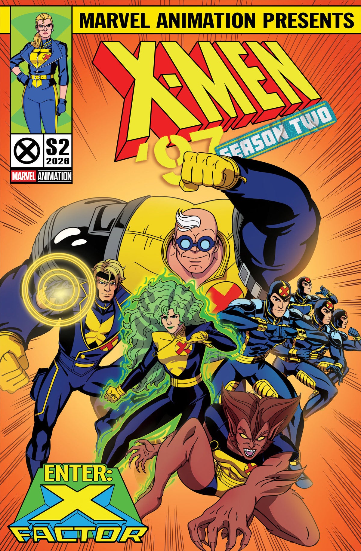 X-MEN '97: SEASON TWO #5 ADAM STAFFORD ANIMATION