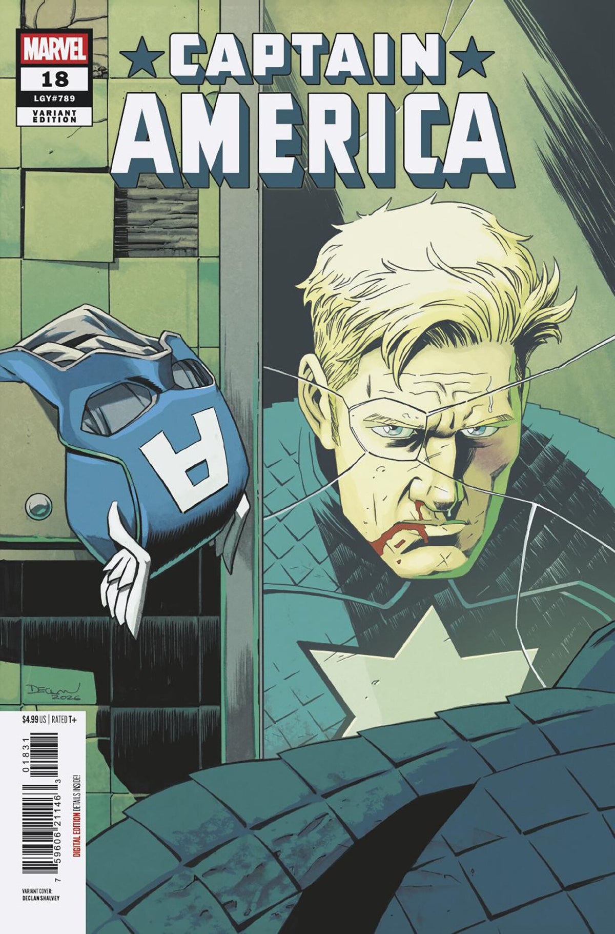 CAPTAIN AMERICA #18 DECLAN SHALVEY