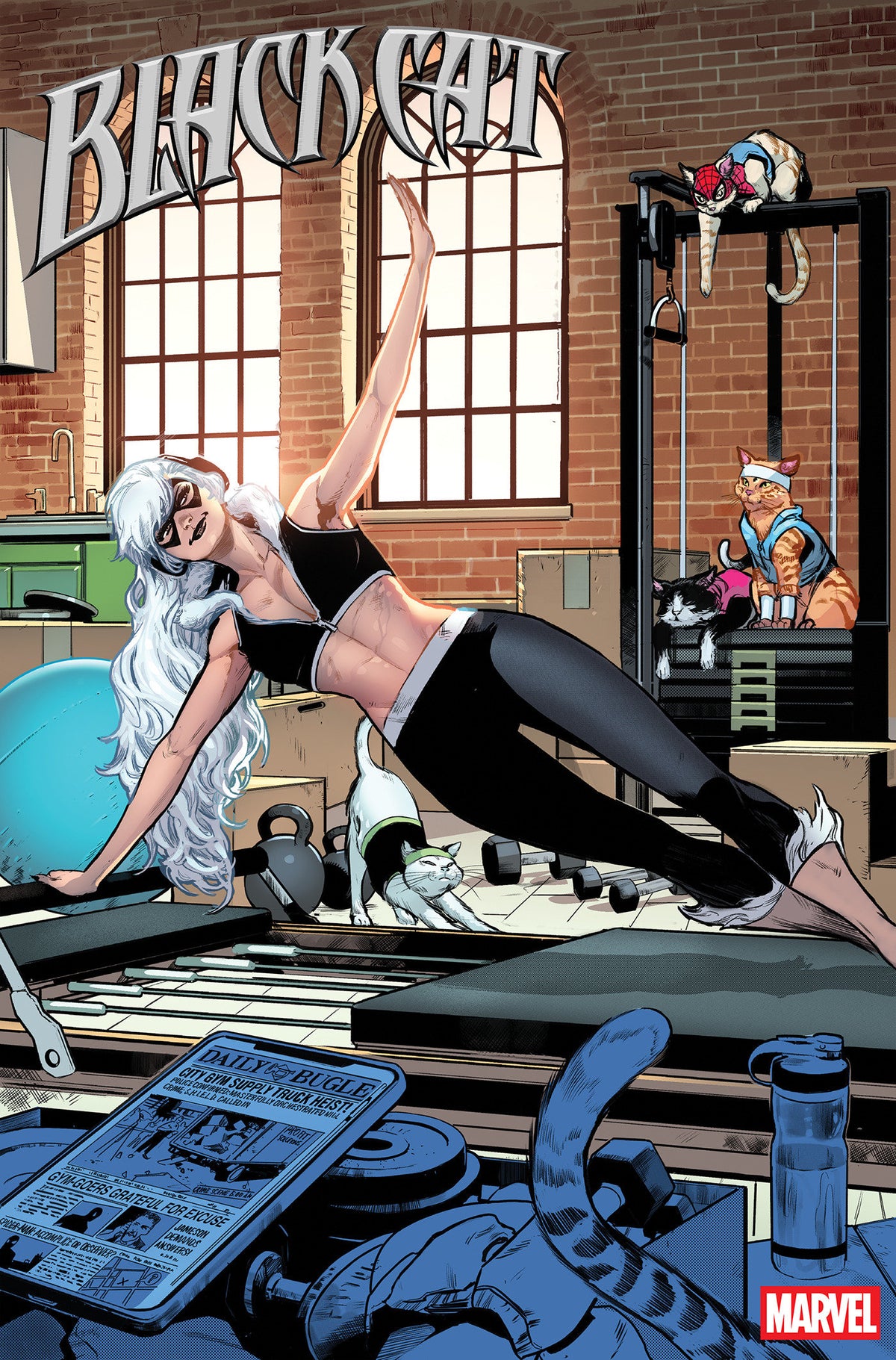 BLACK CAT #16 CVR D JUAN FRIGERI WORKOUT
