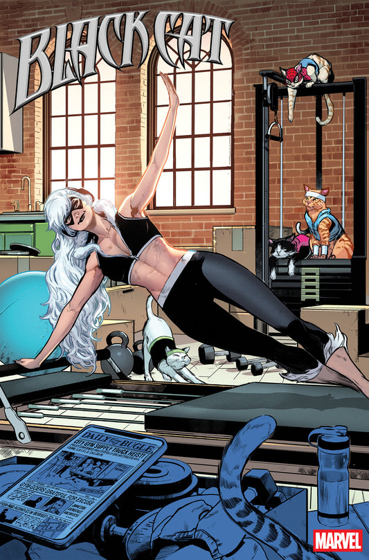 BLACK CAT #16 CVR D JUAN FRIGERI WORKOUT