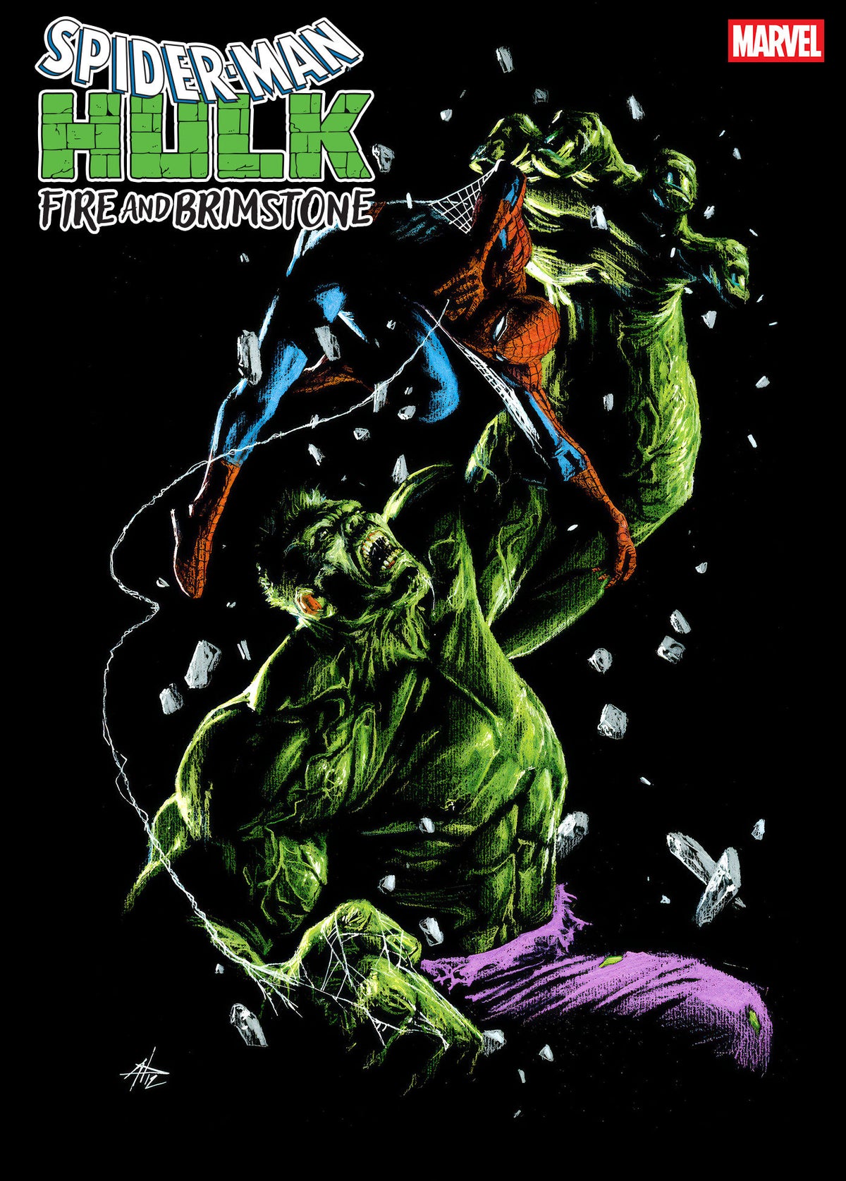 SPIDER-MAN/HULK: FIRE AND BRIMSTONE #3 CVR B GABRIELE DELL'OTTO