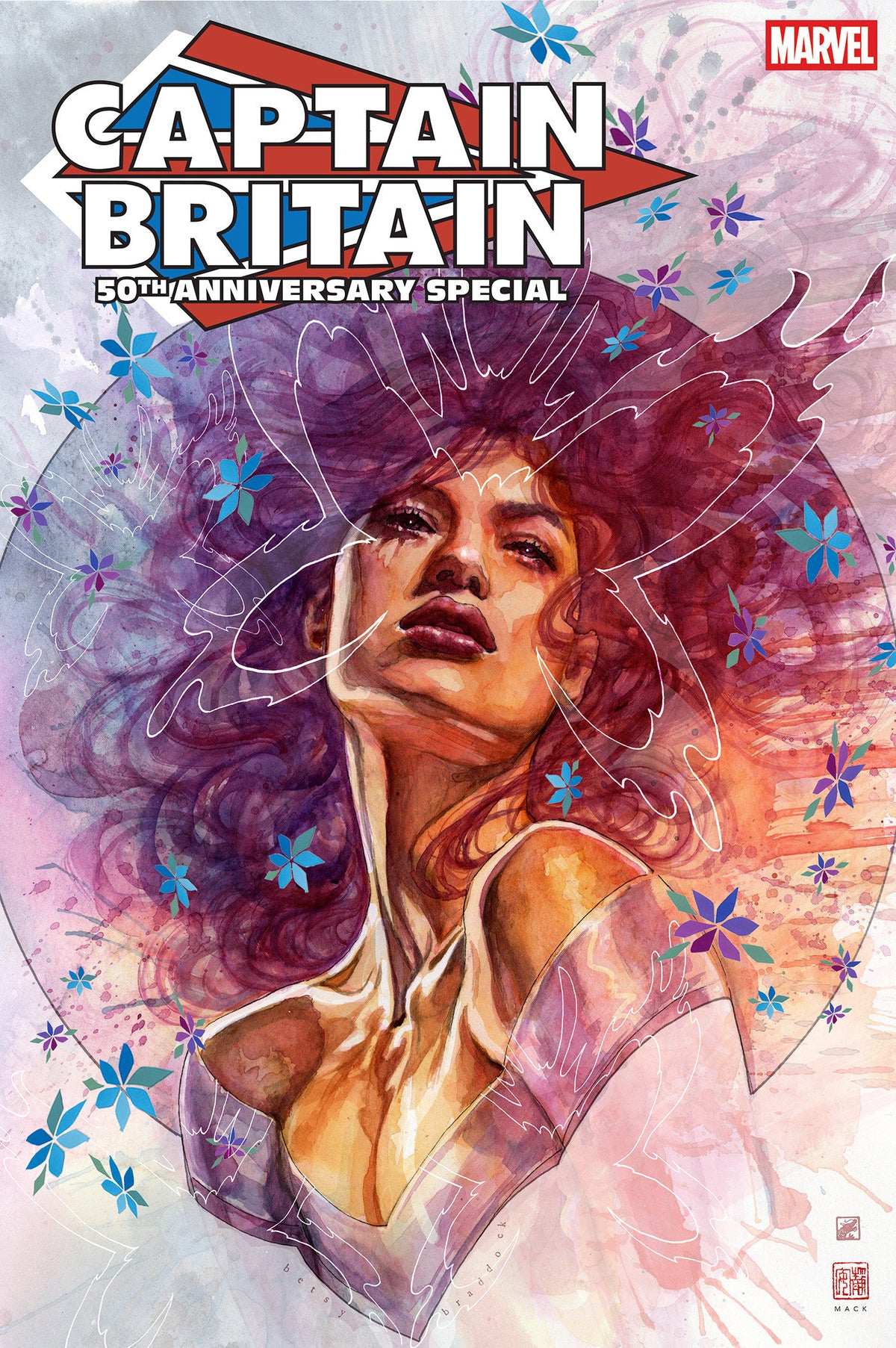 CAPTAIN BRITAIN 50TH ANNIVERSARY SPECIAL #1 DAVID MACK