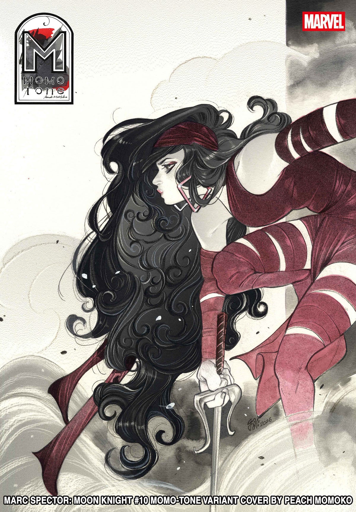 MARC SPECTOR: MOON KNIGHT #10 CVR B PEACH MOMOKO MOMO-TONE