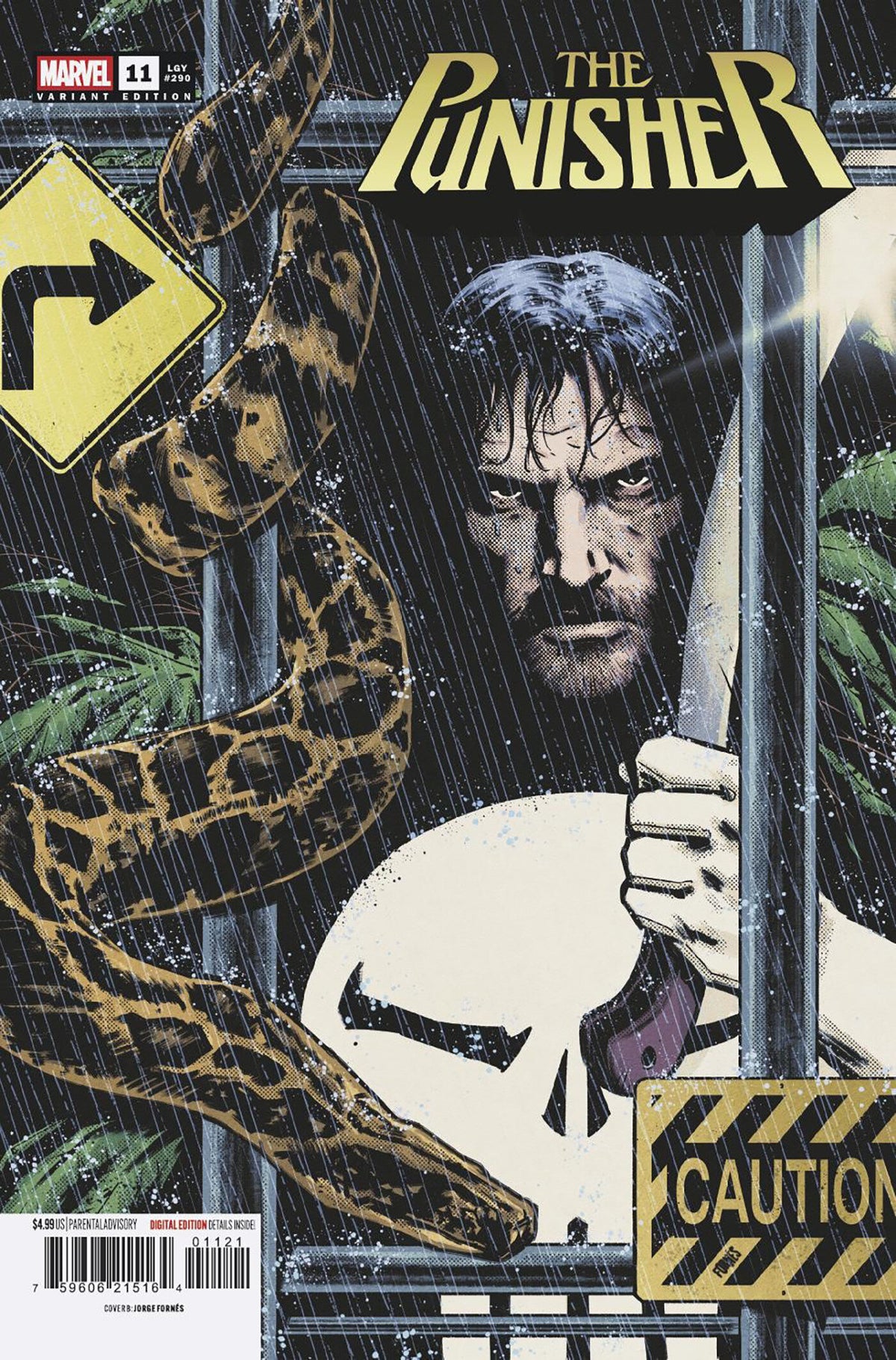 PUNISHER #11 COVER B JORGE FORNES