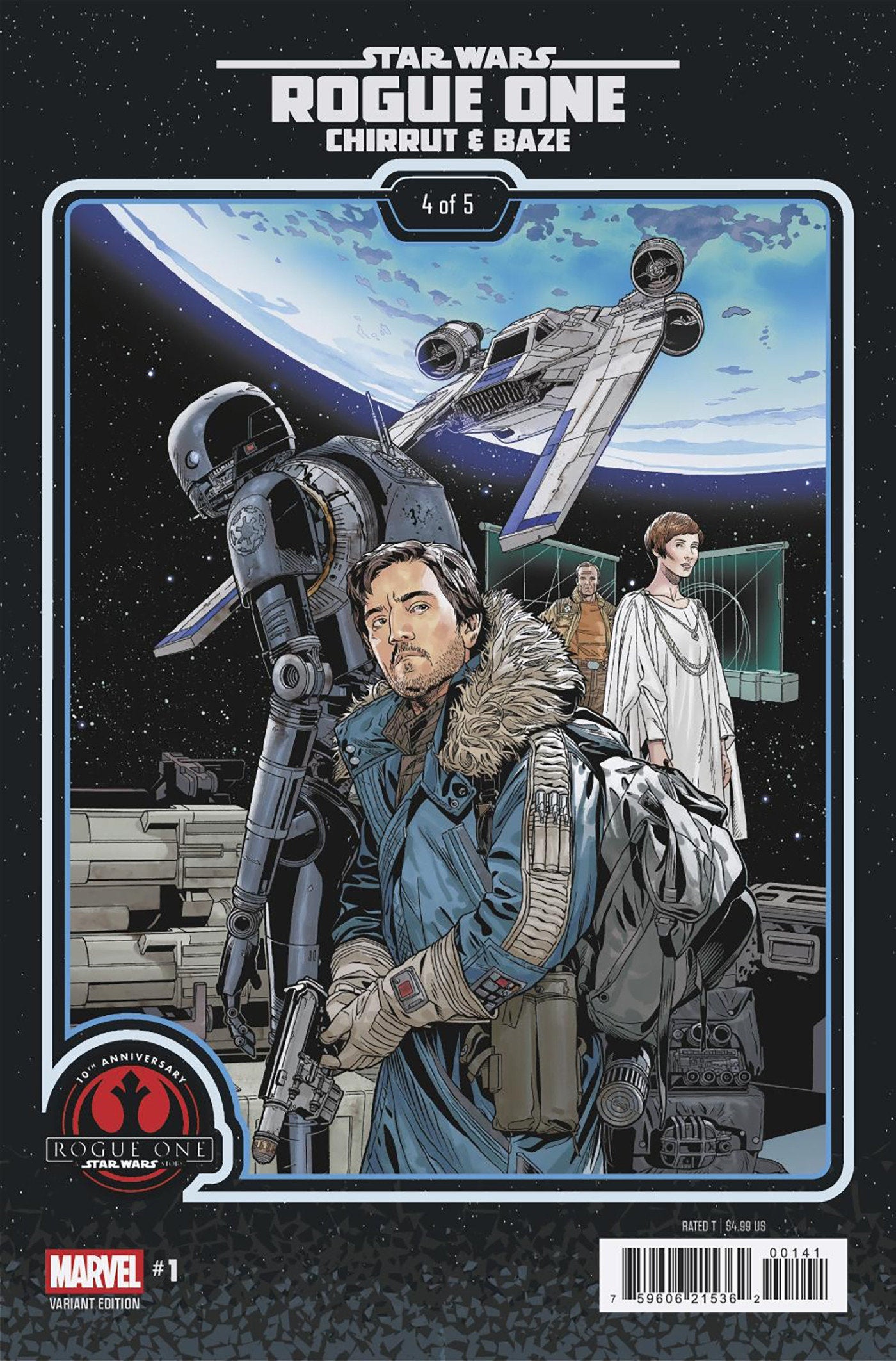 STAR WARS: ROGUE ONE - CHIRRUT & BAZE #1 CHRIS SPROUSE ROGUE ONE 10TH ANNIVERSARY