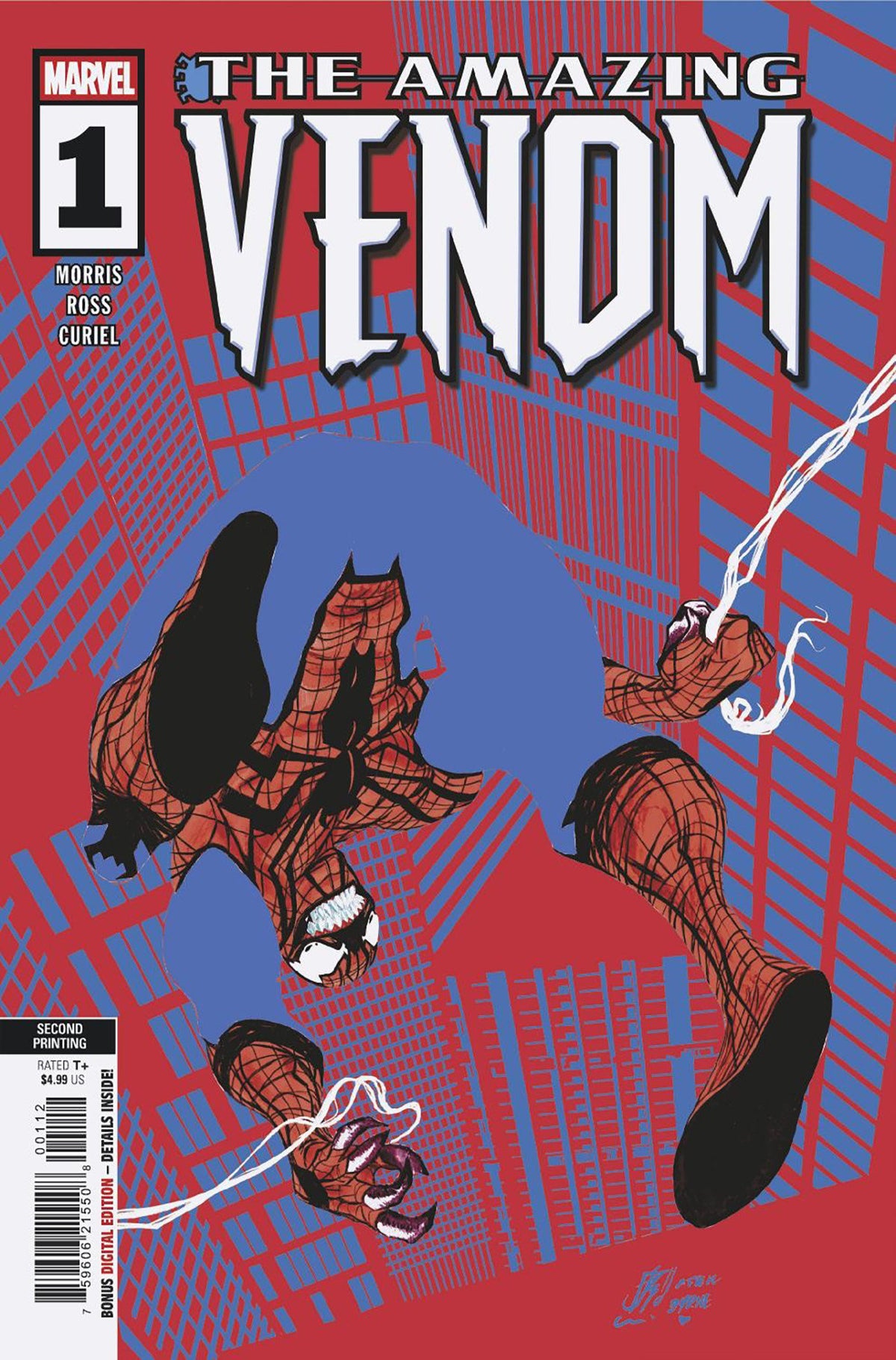 THE AMAZING VENOM #1 CVR A STEFANO CASELLI 2ND PRINTING