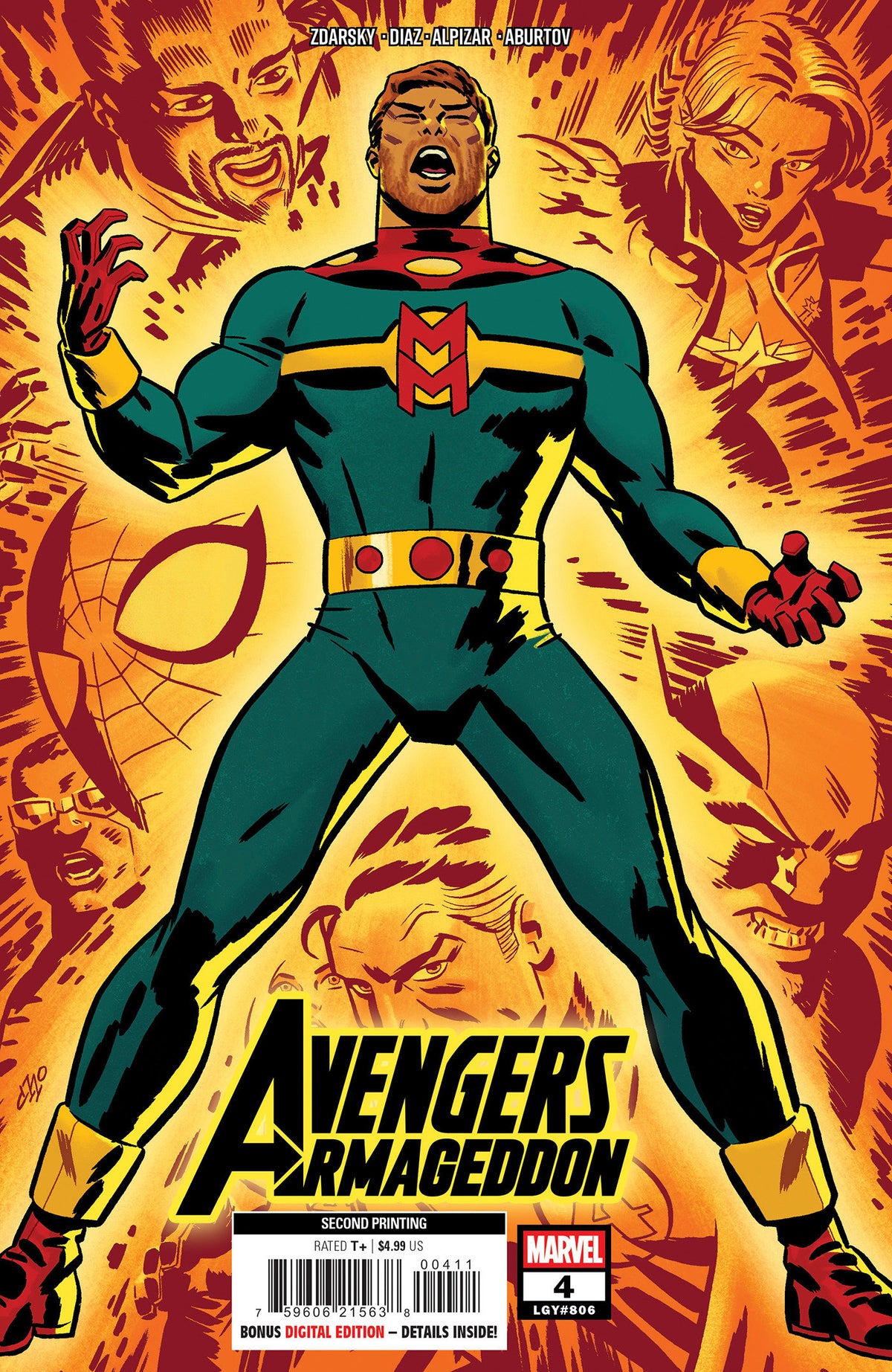 AVENGERS: ARMAGEDDON #4 CVR A MICHAEL CHO 2ND PRINTING