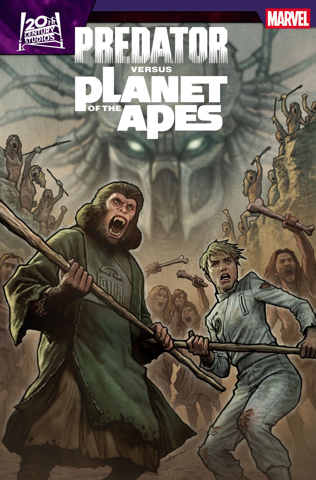 PREDATOR VS. THE PLANET OF THE APES #4 CVR A
