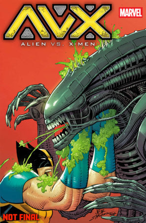 ALIEN VS. X-MEN #1 JOHN ROMITA JR. FOIL