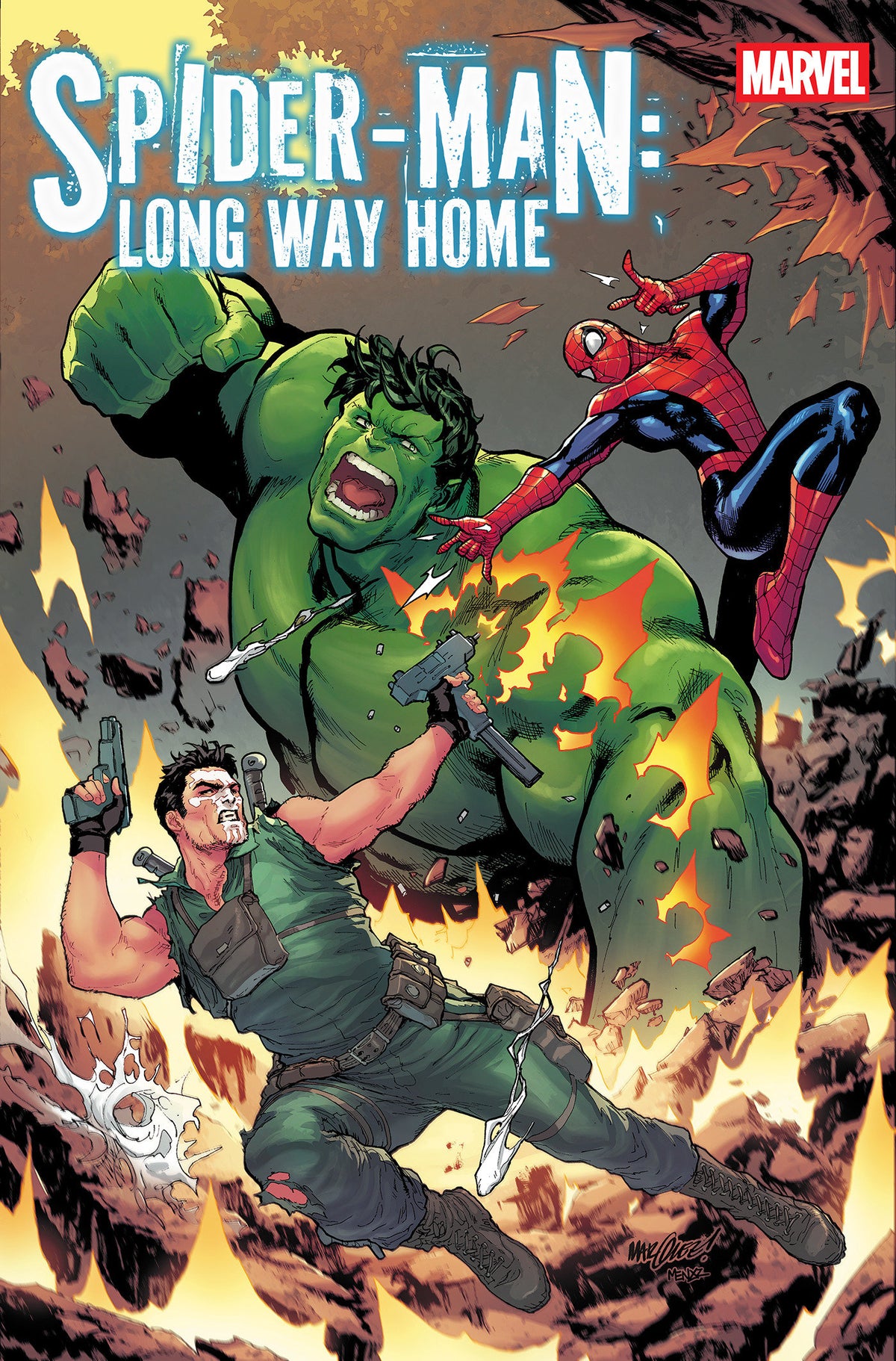SPIDER-MAN: LONG WAY HOME #4 CVR B DAVID MARQUEZ
