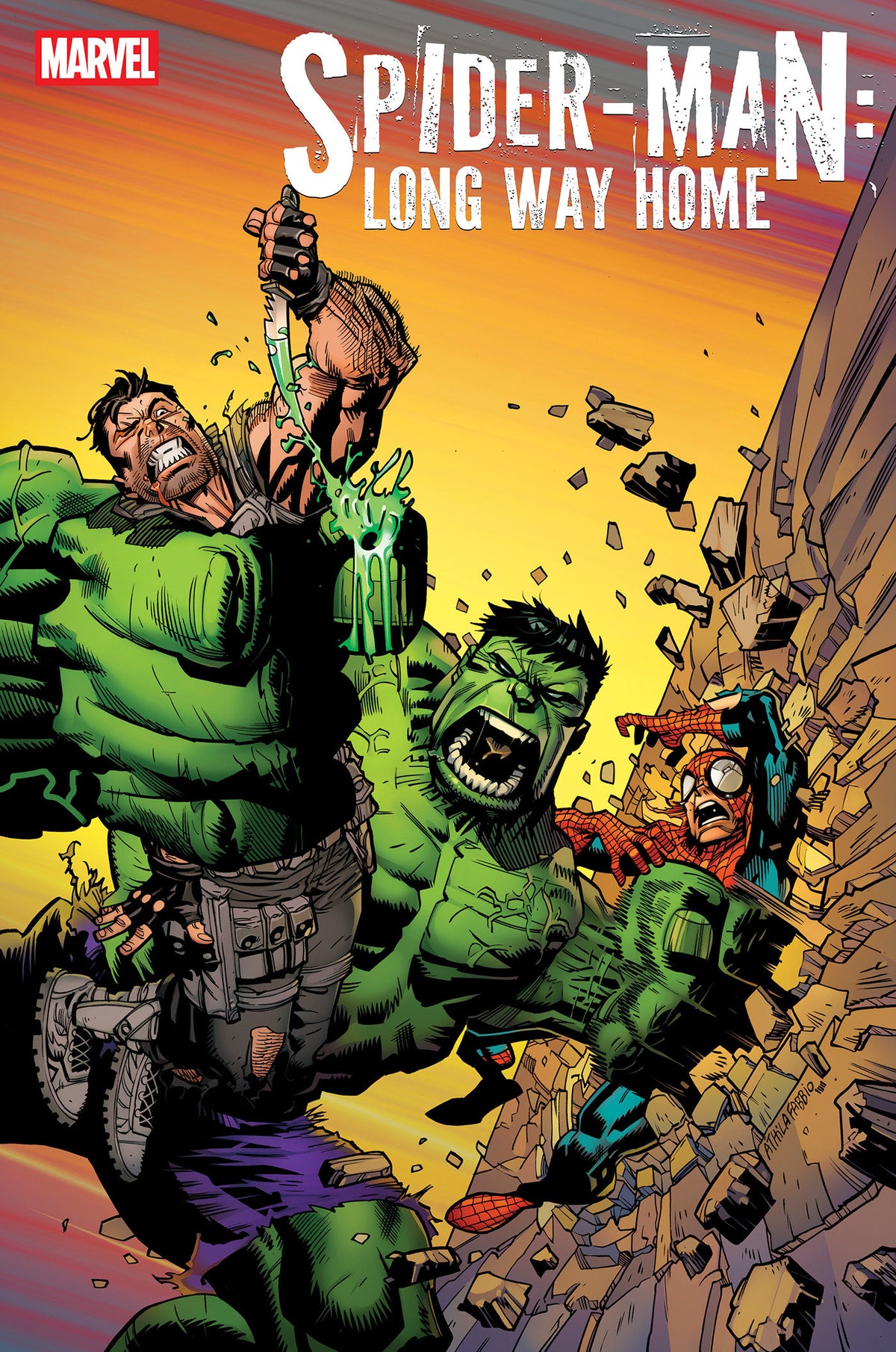 SPIDER-MAN: LONG WAY HOME #4 CVR C ATHILA FABBIO