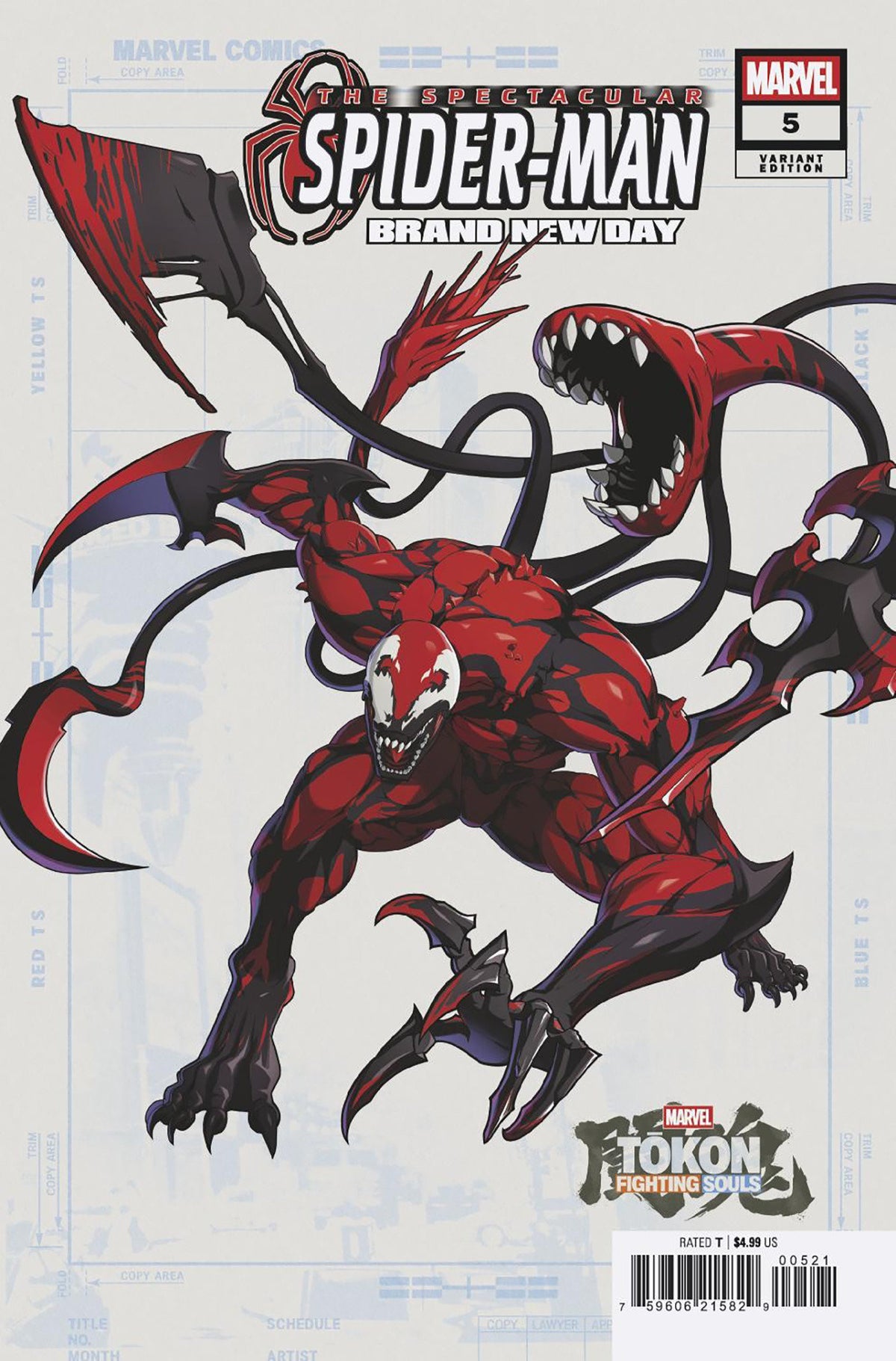 00A. SPECTACULAR SPIDER-MAN: BRAND NEW DAY #5 MARVEL TOKON: FIGHTING SOULS