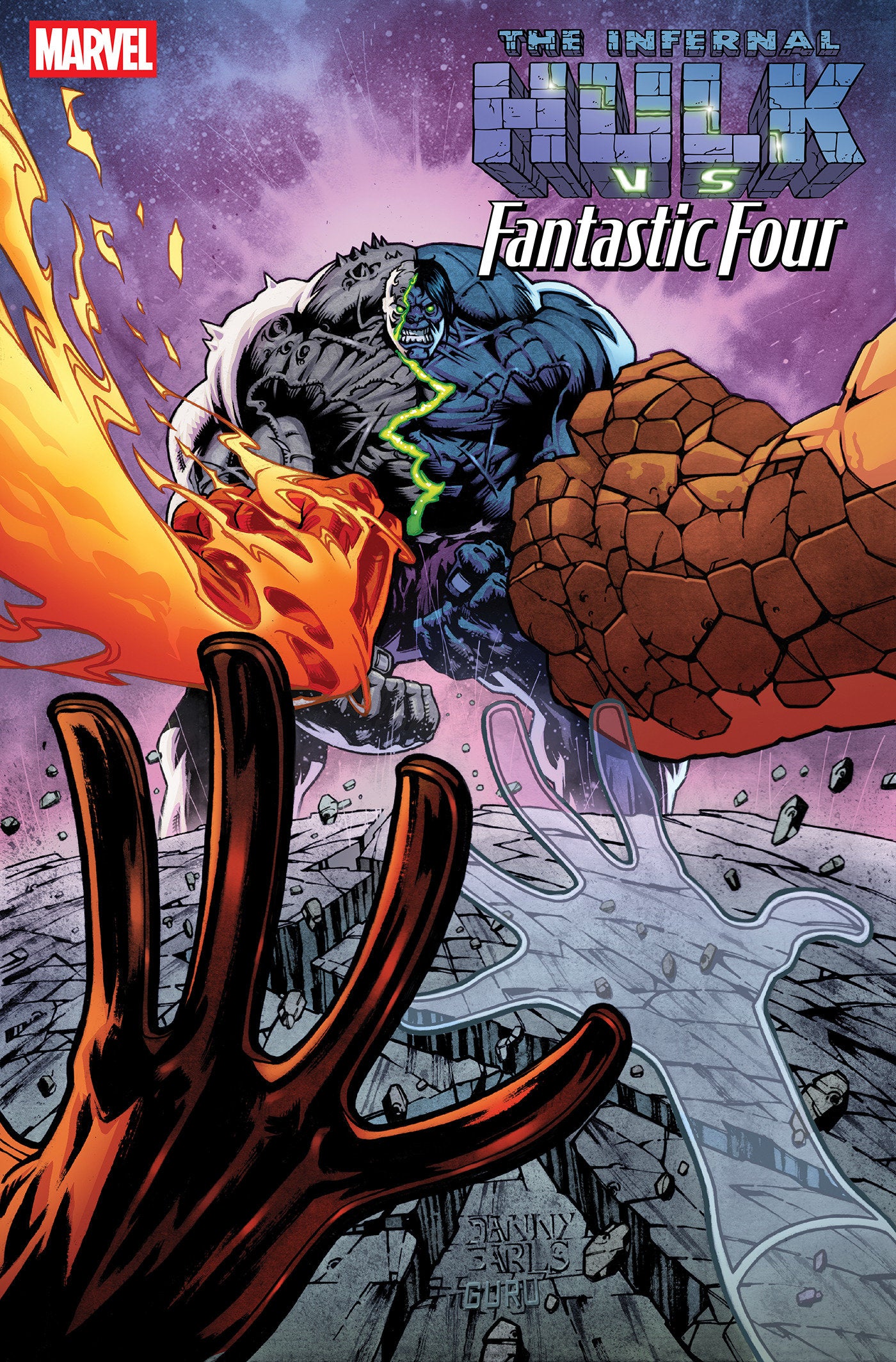 INFERNAL HULK VS. FANTASTIC FOUR #1 DANNY EARLS