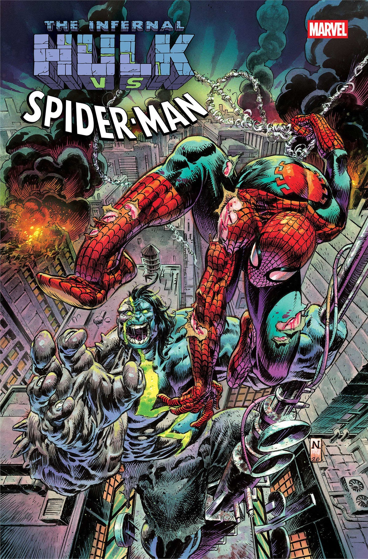 INFERNAL HULK VS. SPIDER-MAN #1 CVR A