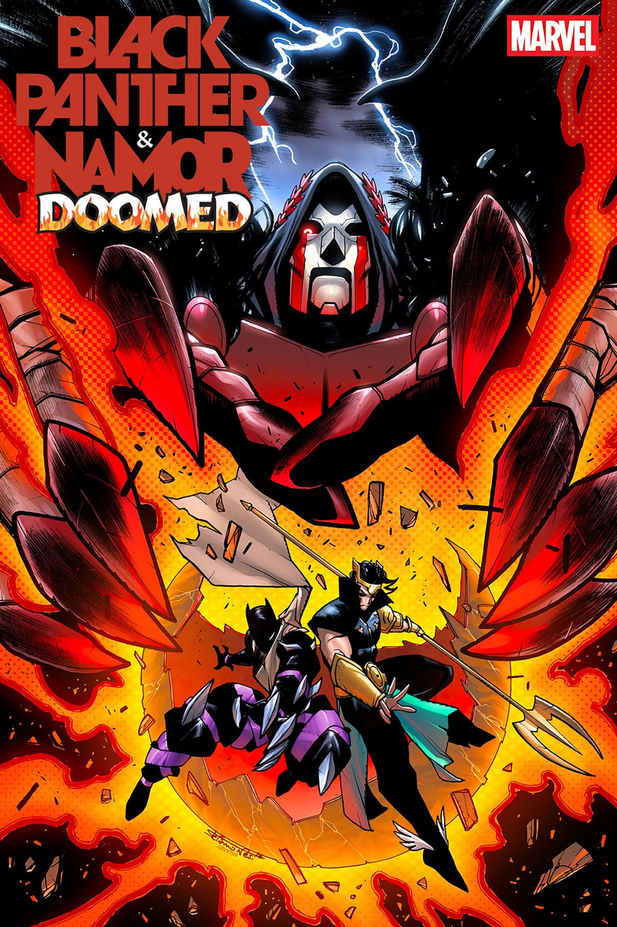 BLACK PANTHER/NAMOR: DOOMED #2 CVR C STEFANO NESI