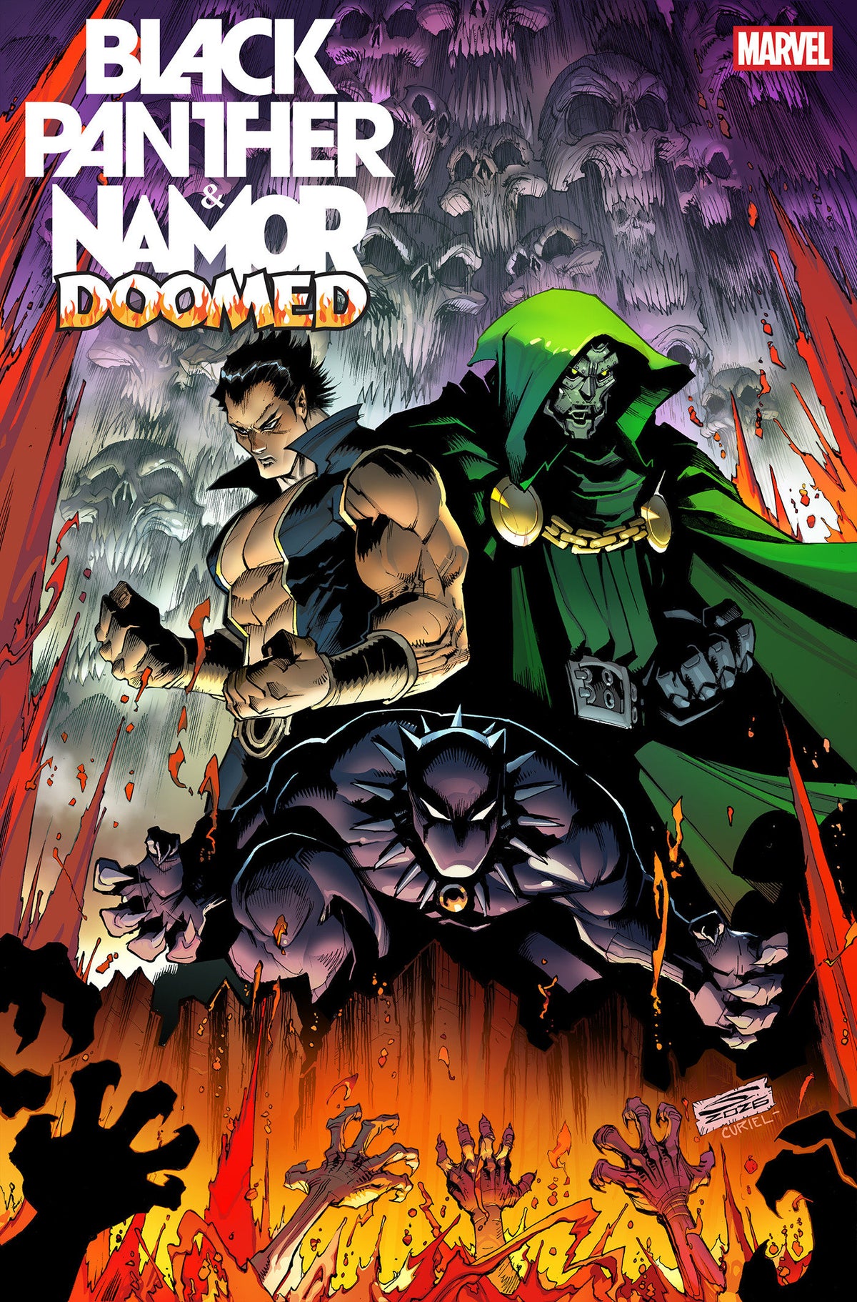 BLACK PANTHER/NAMOR: DOOMED #3 CVR B GERARDO SANDOVAL