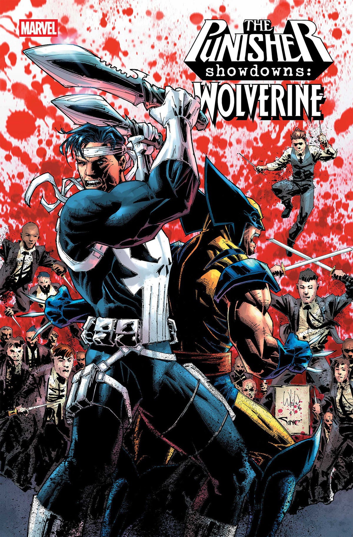 PUNISHER SHOWDOWNS: WOLVERINE #1 CVR A