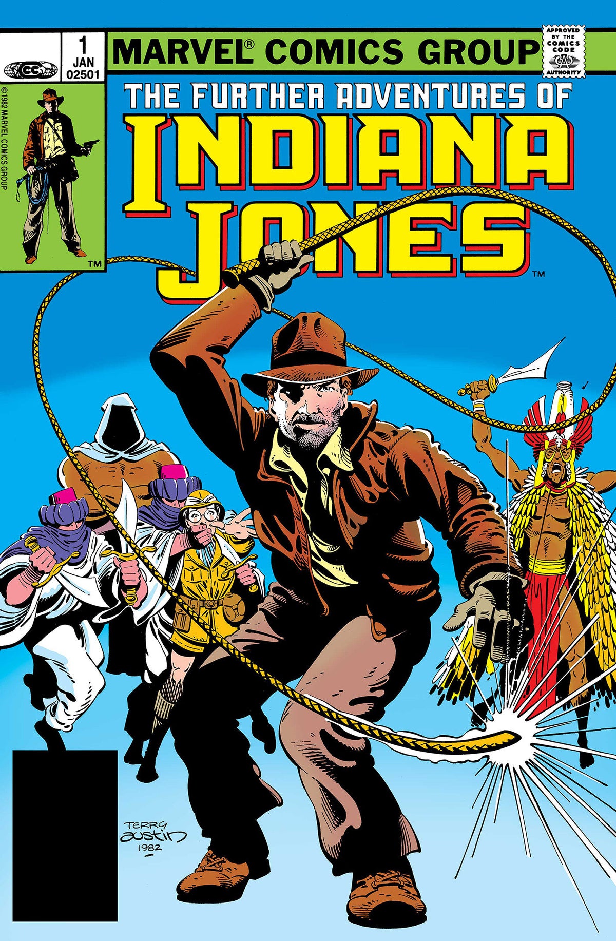 THE FURTHER ADVENTURES OF INDIANA JONES #1 CVR A FACSIMILE EDITION