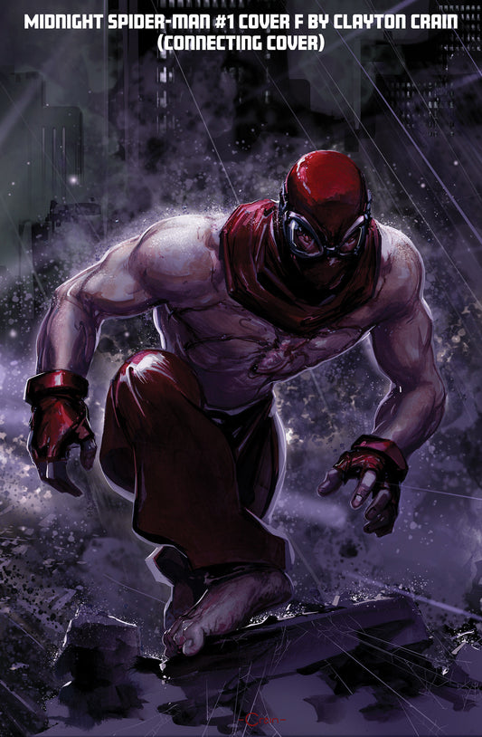 MIDNIGHT SPIDER-MAN #1 COVER F CLAYTON CRAIN 3-PART CONNECTING VARIANT