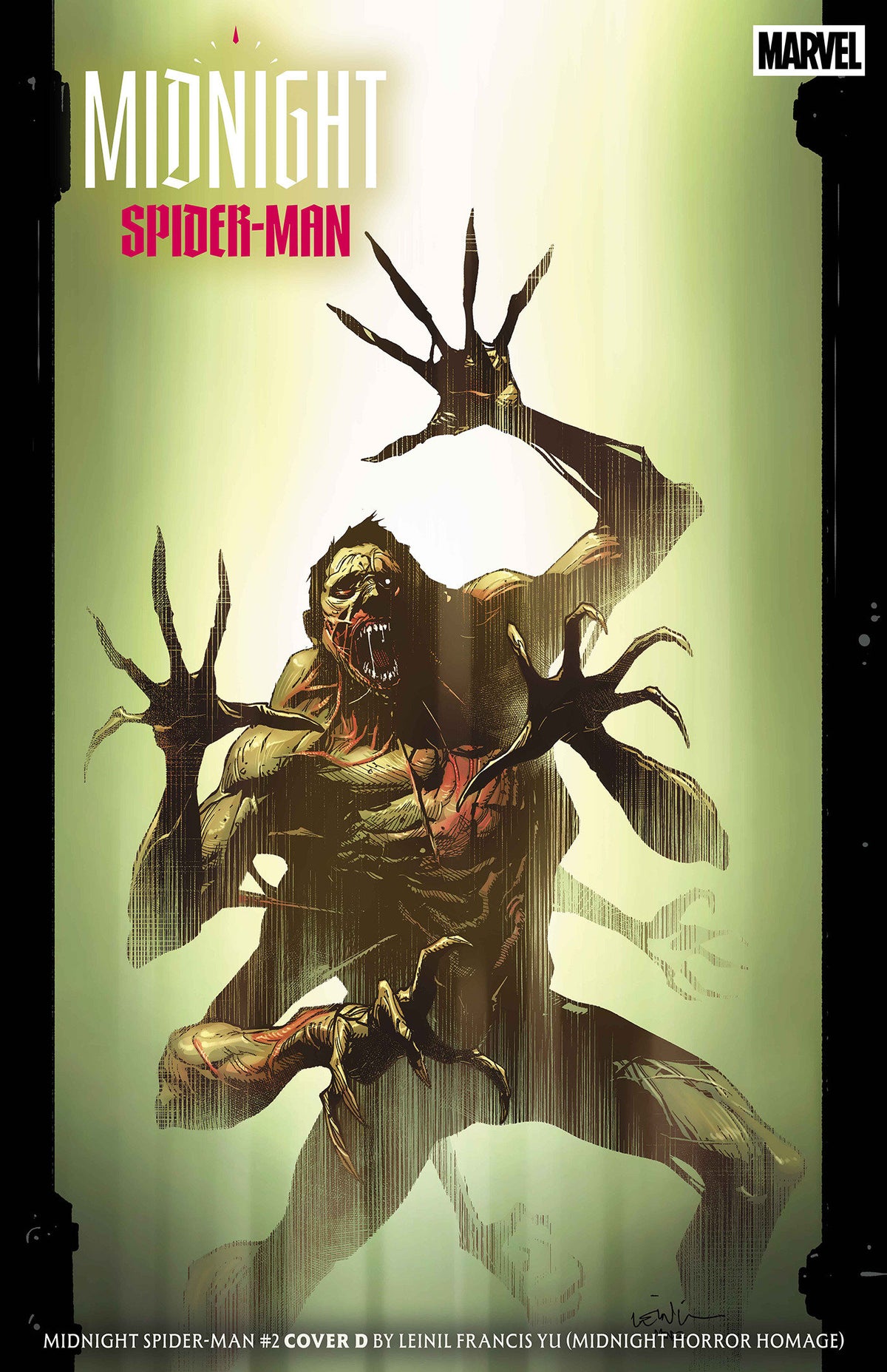 MIDNIGHT SPIDER-MAN #2 CVR D LEINIL YU MIDNIGHT HORROR HOMAGE