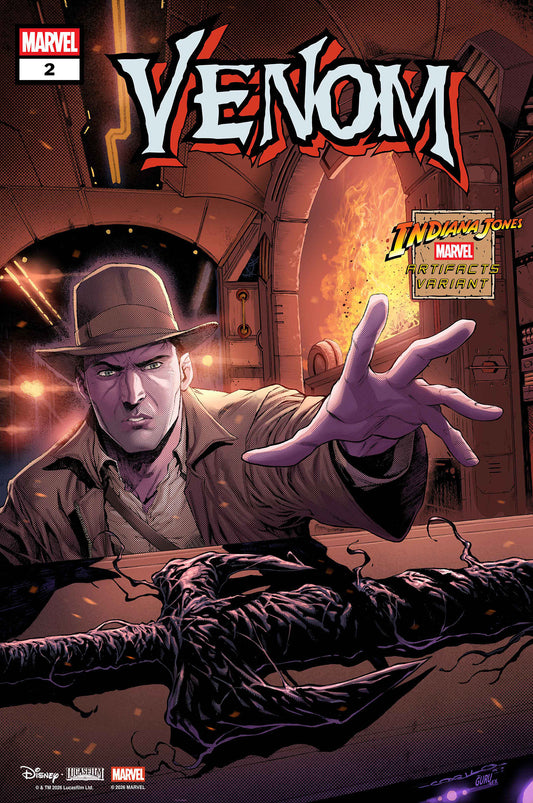 VENOM #2 IBAN COELLO INDIANA JONES MARVEL ARTIFACT CVR C