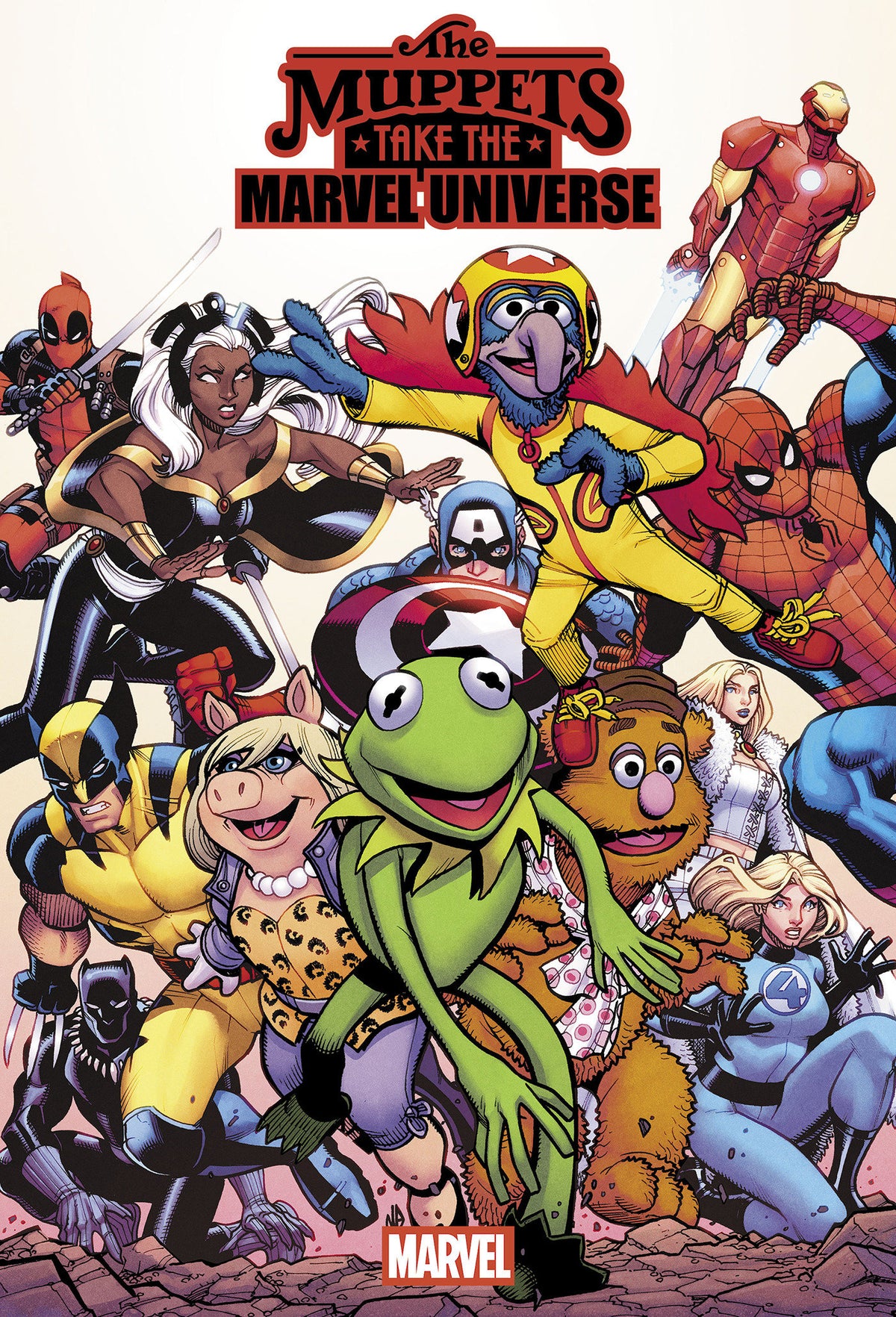 00A. MUPPETS TAKE THE MARVEL UNIVERSE #1