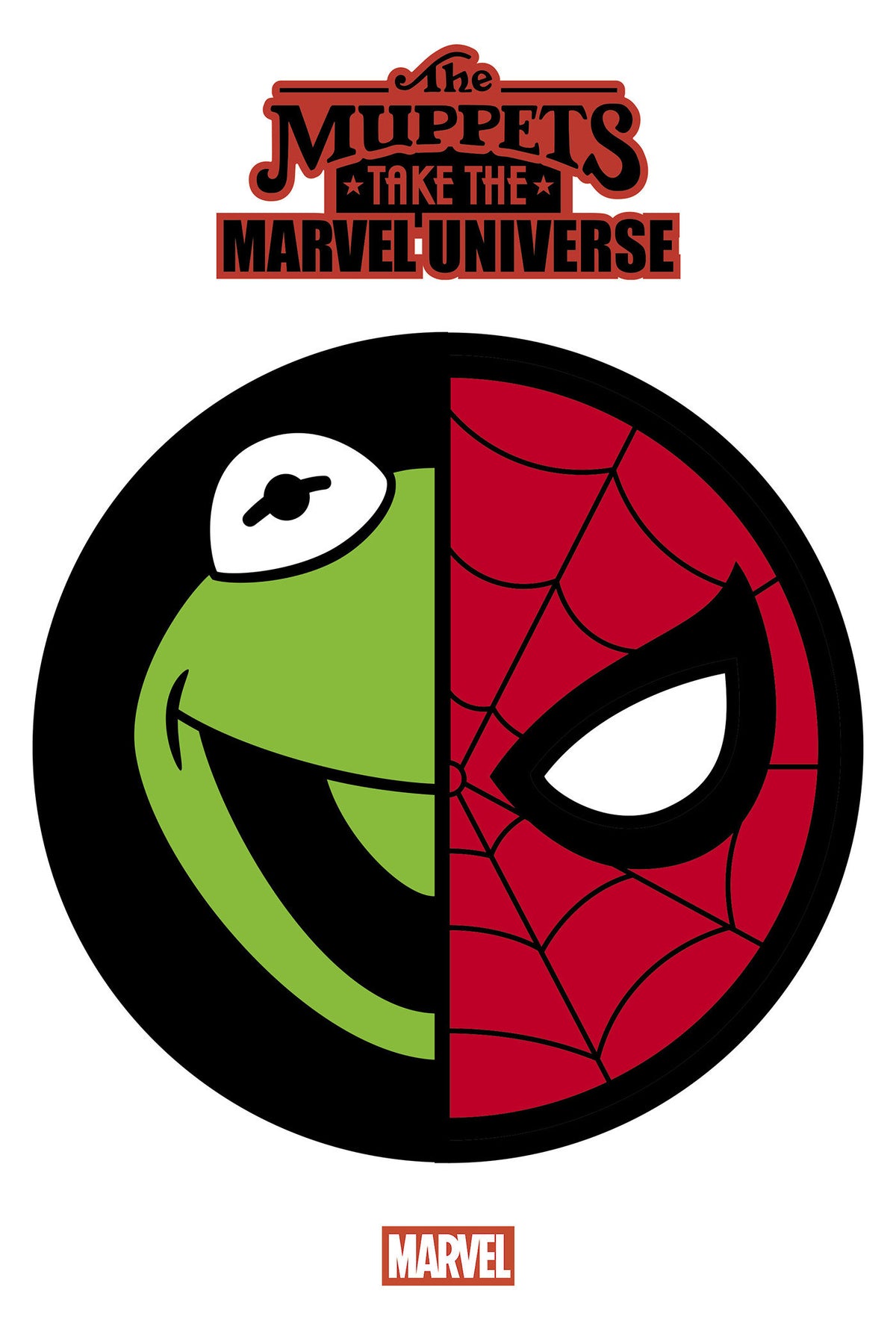 00A. MUPPETS TAKE THE MARVEL UNIVERSE #1 LOGO MASHUP