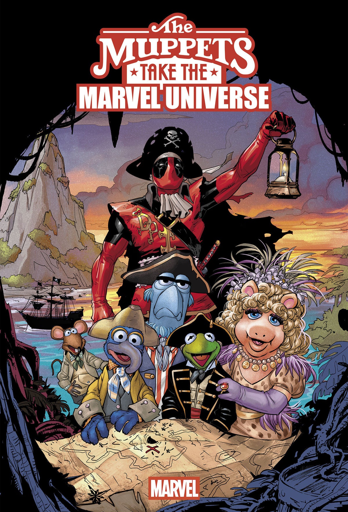00A. MUPPETS TAKE THE MARVEL UNIVERSE #1 MATTEO LOLLI MUPPET TREASURE ISLAND 30TH ANNIVERSARY