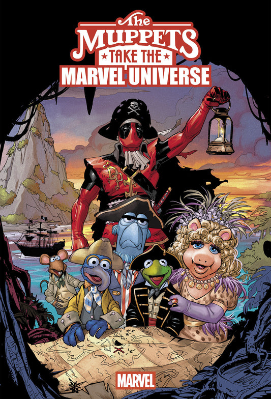 00A. MUPPETS TAKE THE MARVEL UNIVERSE #1 MATTEO LOLLI MUPPET TREASURE ISLAND 30TH ANNIVERSARY