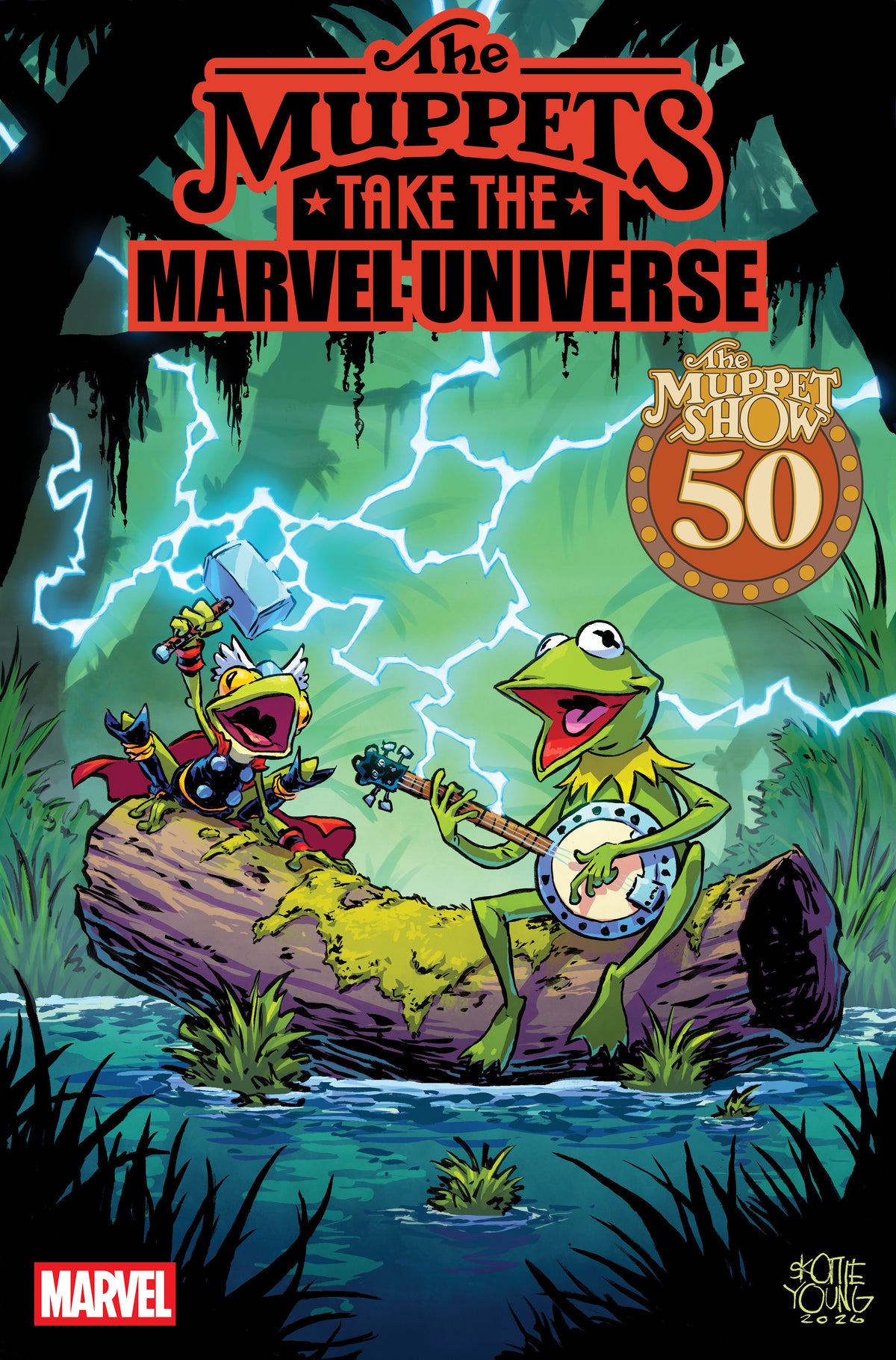 00A. MUPPETS TAKE THE MARVEL UNIVERSE #1 SKOTTIE YOUNG