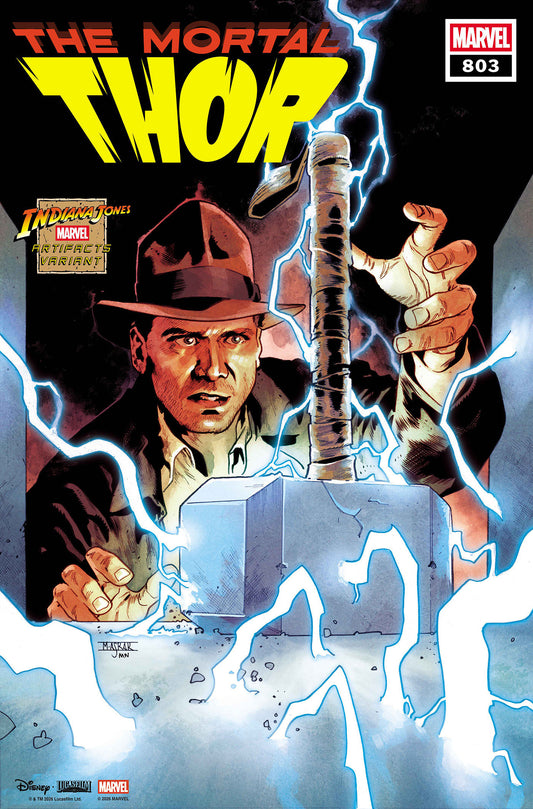 THOR #803 MAHMUD ASRAR INDIANA JONES MARVEL ARTIFACT CVR C