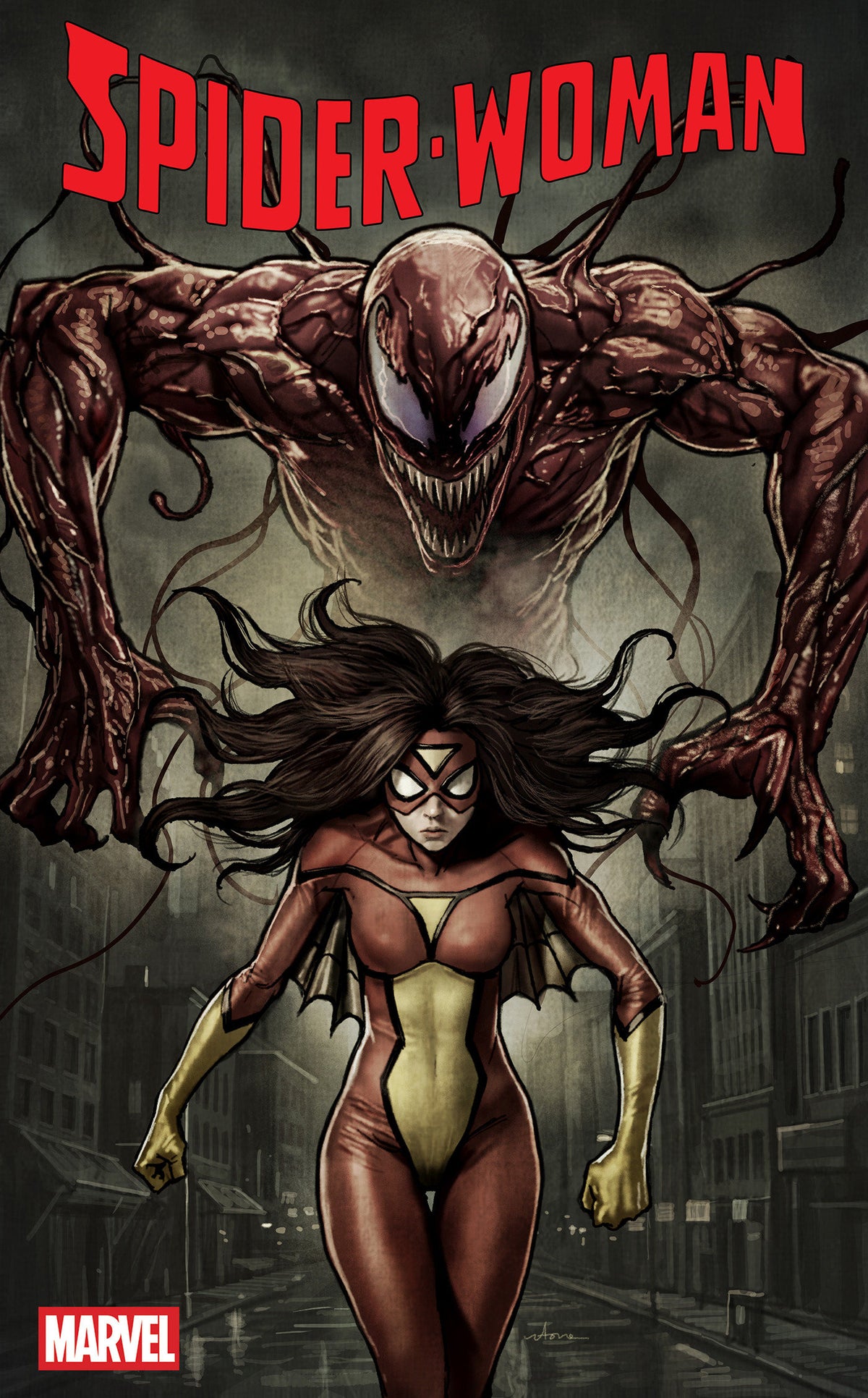 SPIDER-WOMAN #1 CVR C STONEHOUSE NOIR