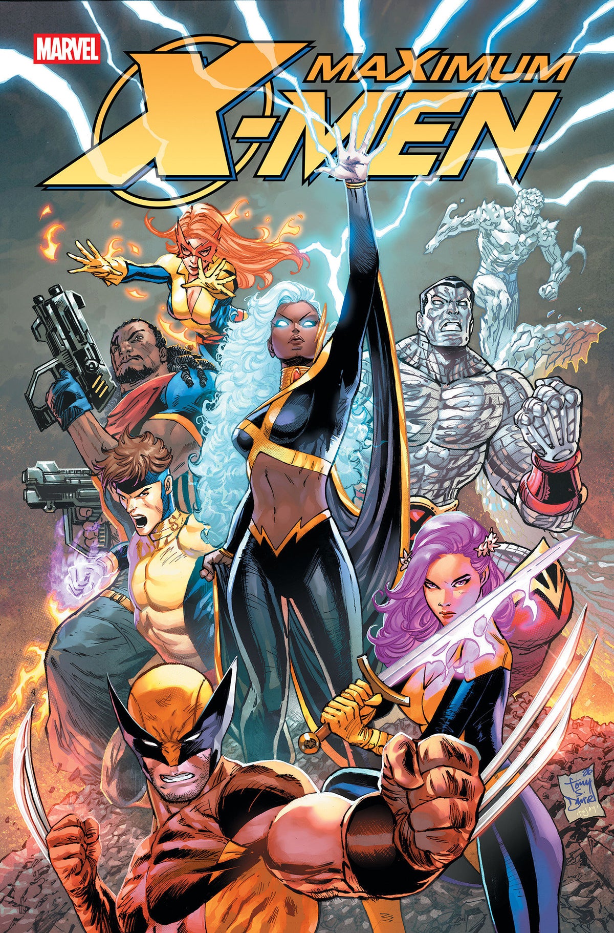 MAXIMUM X-MEN #1 COVER A Tony Daniel