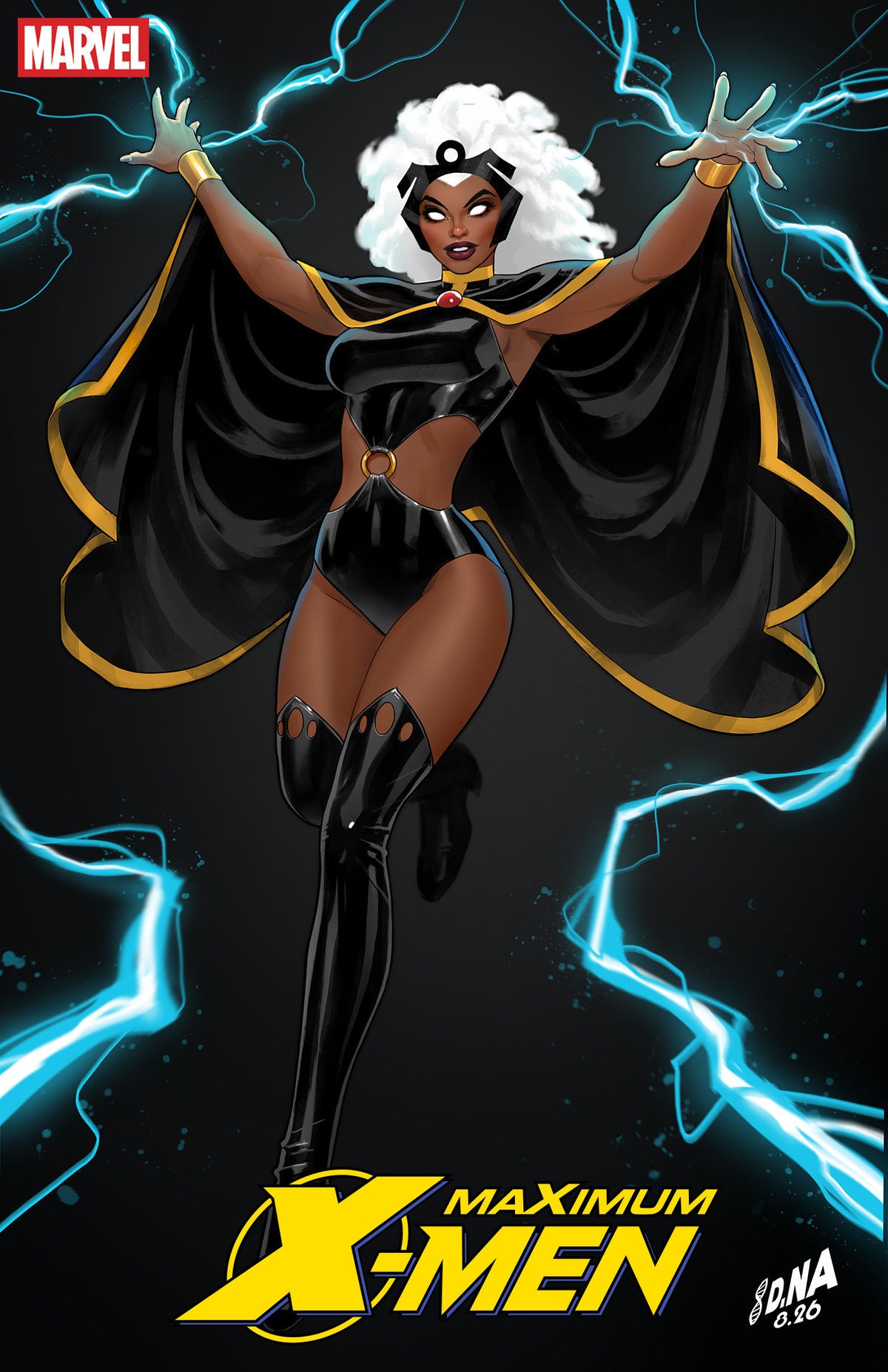 MAXIMUM X-MEN #1 COVER F DAVID NAKAYAMA COLOR BLOCK BLACK