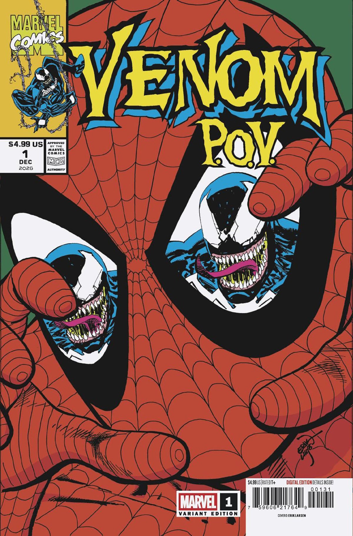 VENOM: POV #1 COVER D ERIK LARSEN