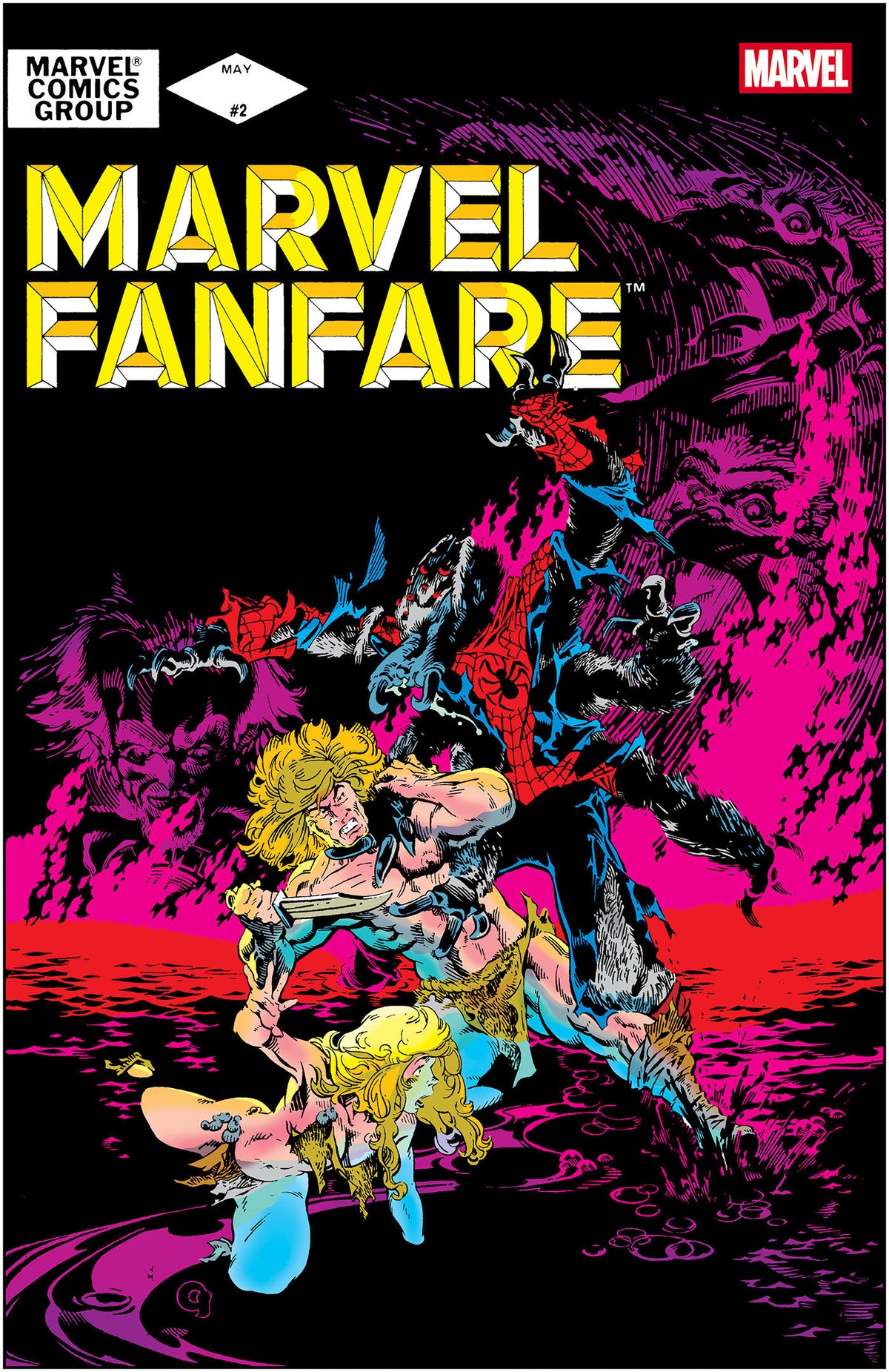 MARVEL FANFARE #2 CVR A FACSIMILE EDITION