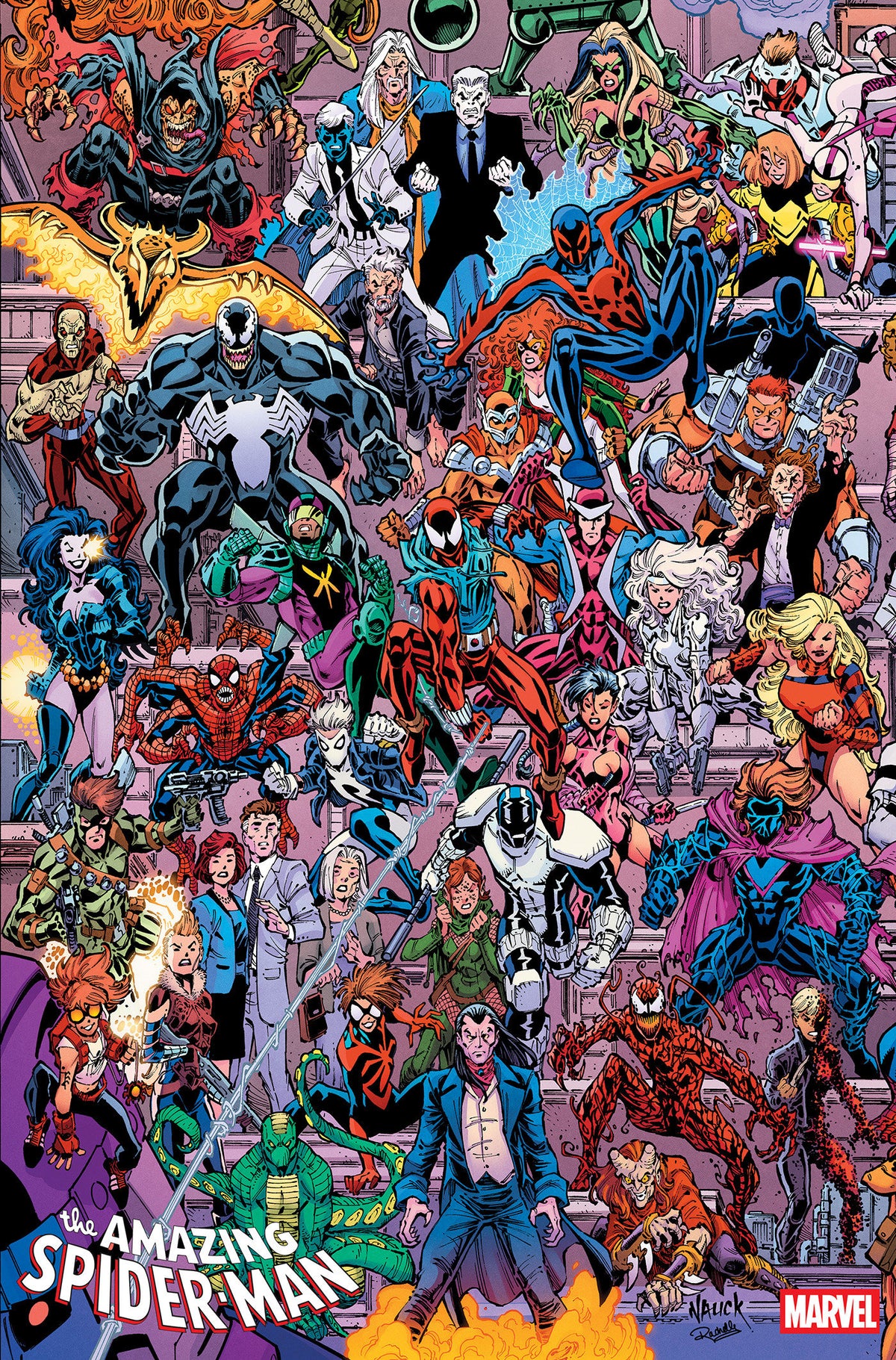 AMAZING SPIDER-MAN #1002 CVR B TODD NAUCK 4-PART CONNECTING LEGACY