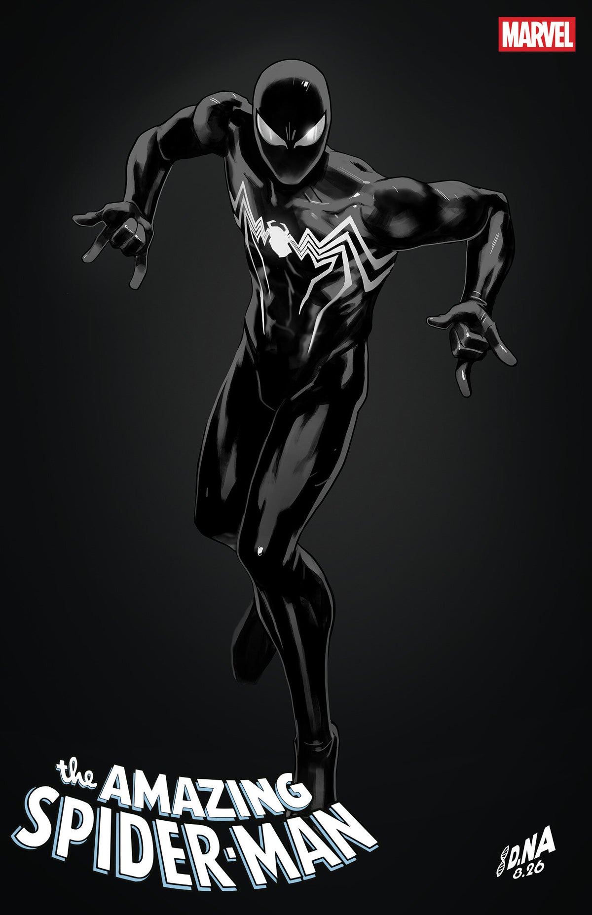 AMAZING SPIDER-MAN #1005 DAVID NAKAYAMA COLOR BLOCK BLACK