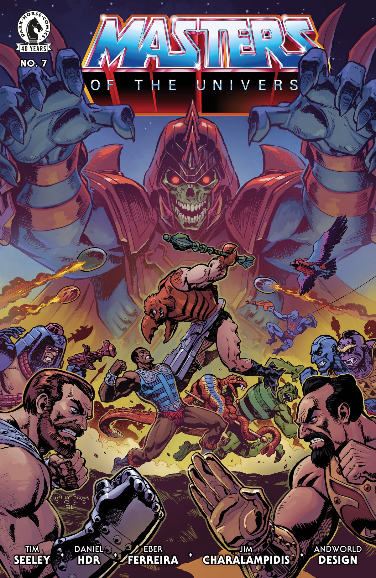 HE-MAN AND THE MASTERS OF THE UNIVERSE #7 CVR A REILLY BROWN
