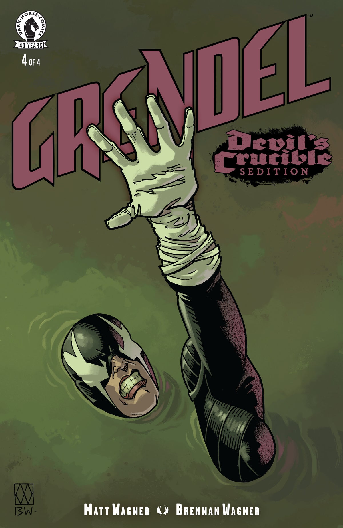 GRENDEL: DEVIL'S CRUCIBLE--SEDITION #4 CVR A MATT WAGNER
