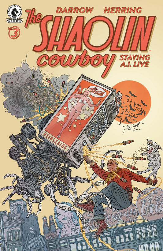 00A. Shaolin Cowboy: Staying A.I.Live #3 (CVR A) (Geof Darrow)