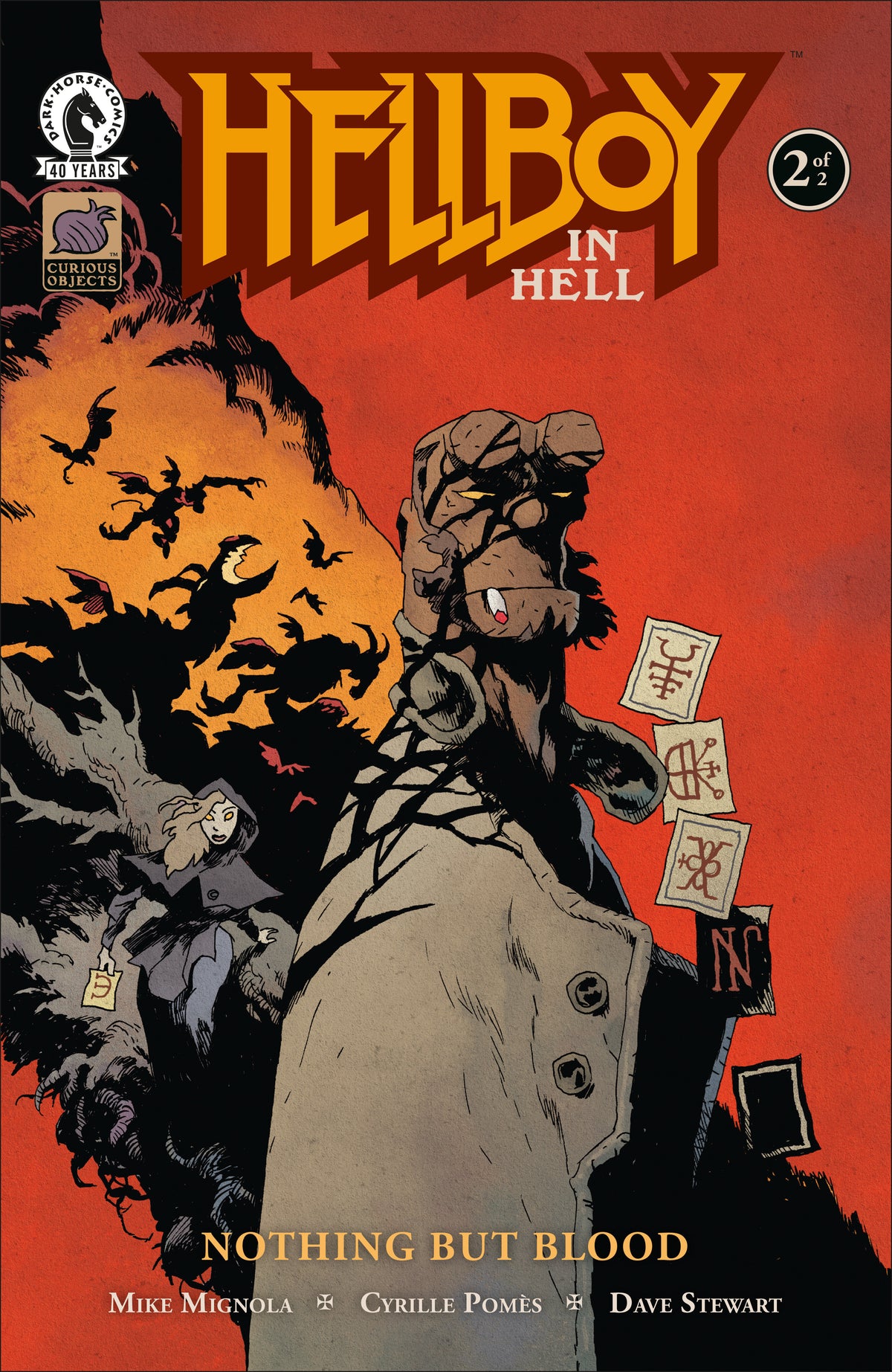 HELLBOY IN HELL: NOTHING BUT BLOOD #2 CVR A CYRILLE POMES