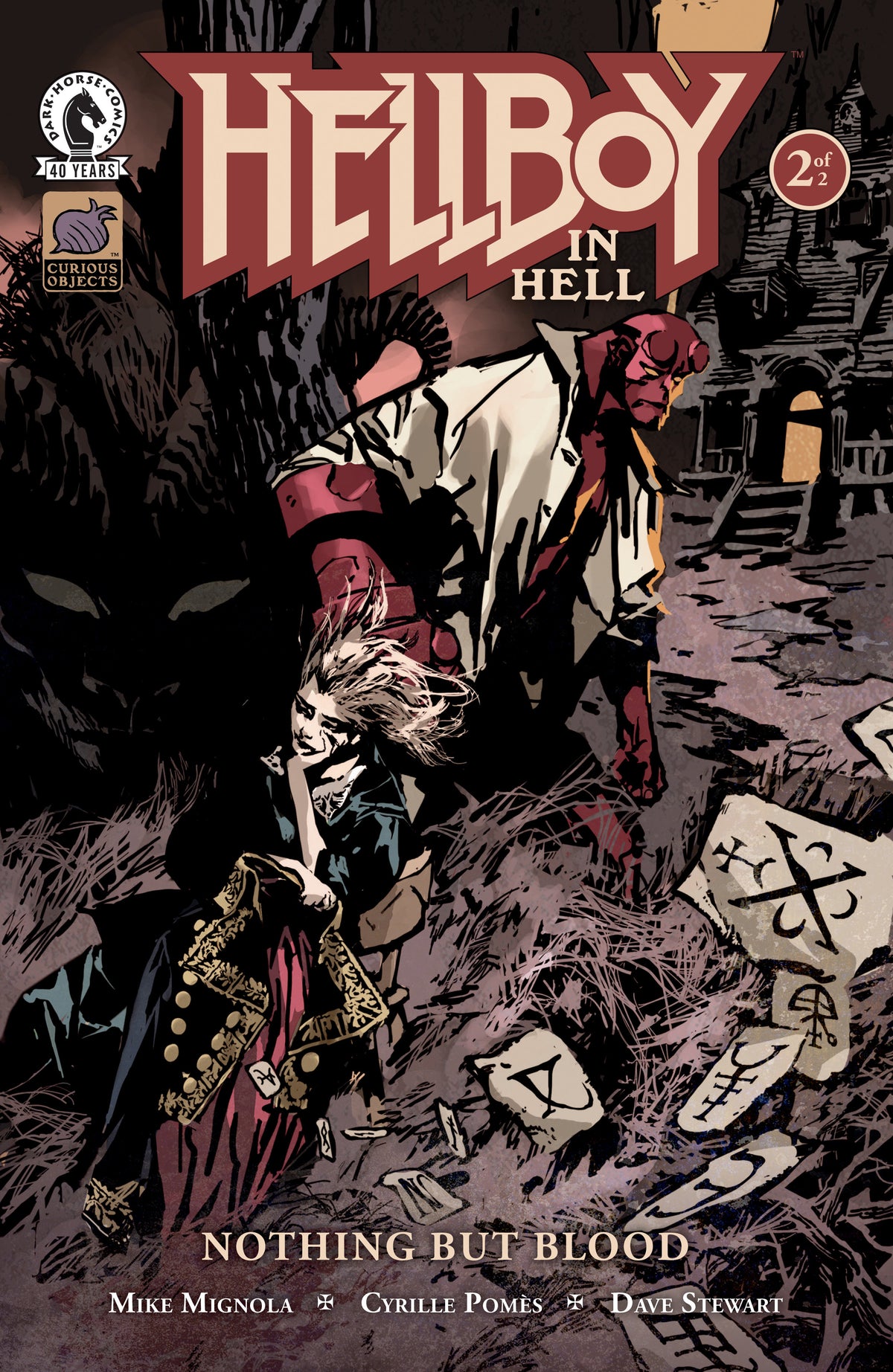 HELLBOY IN HELL: NOTHING BUT BLOOD #2 CVR B MARC RIOU